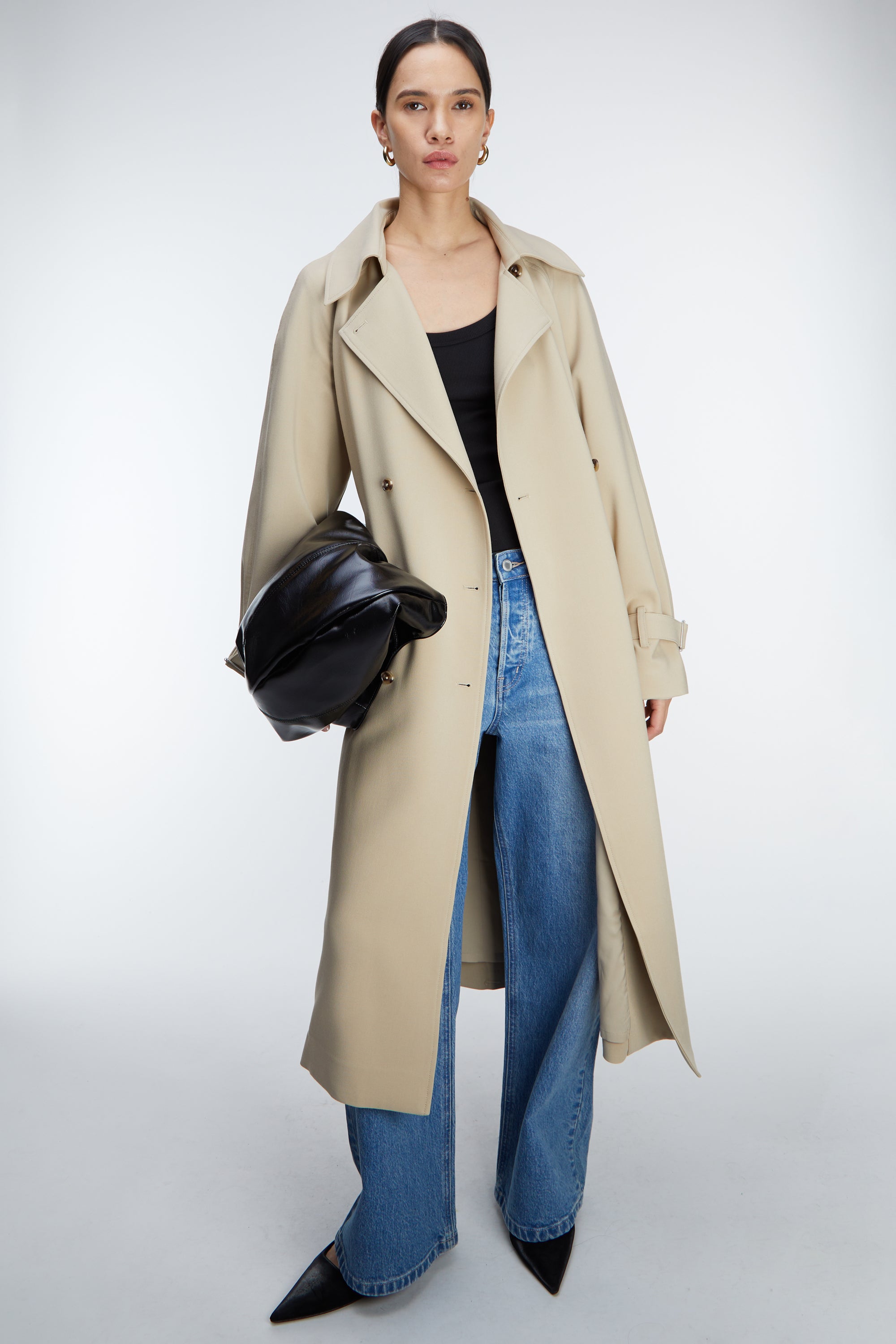 OVERSIZED TRENCH COAT The Cheapest Cheap Online