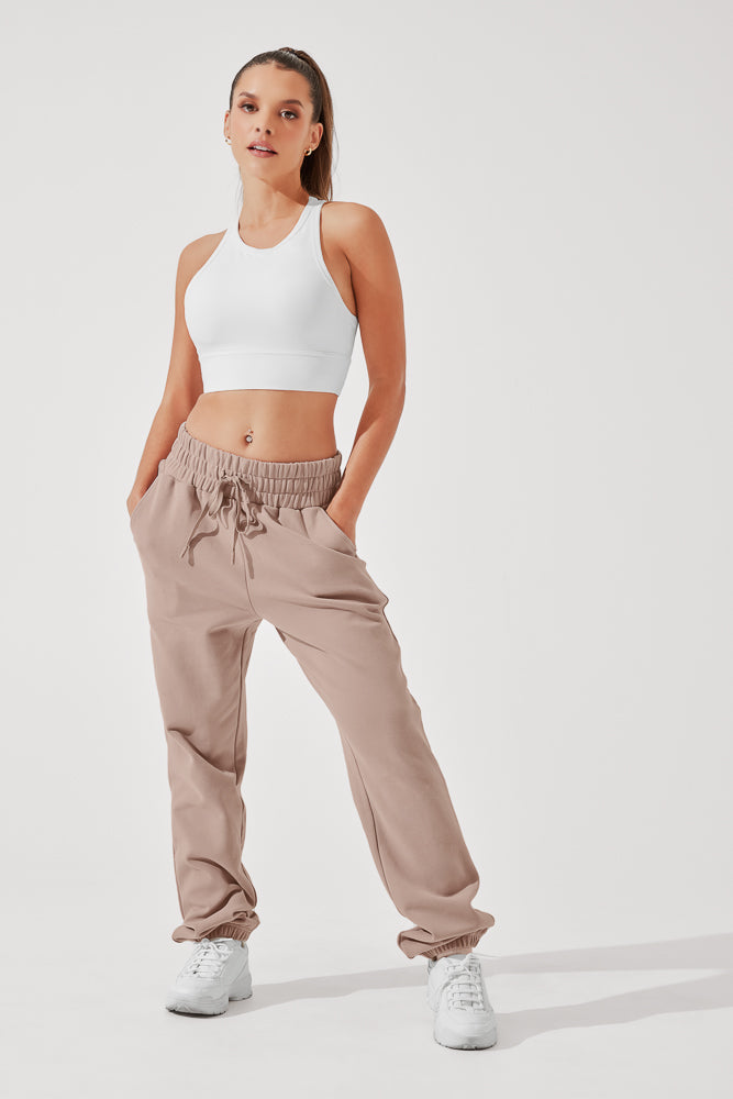 Ooey Gooey Sweatpant - Soft Beige Sale 100% Original