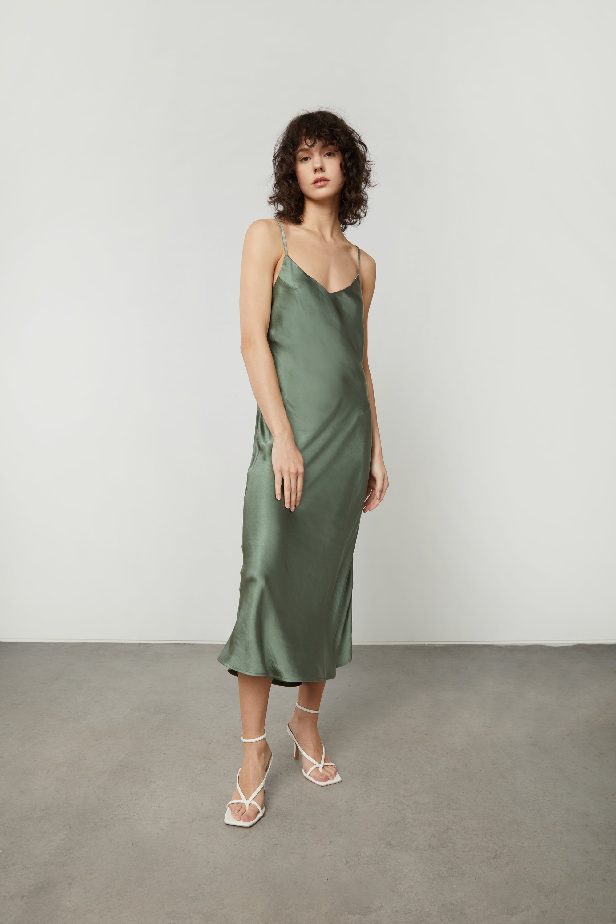 MIDI SLIP DRESS Looking For Sale Online