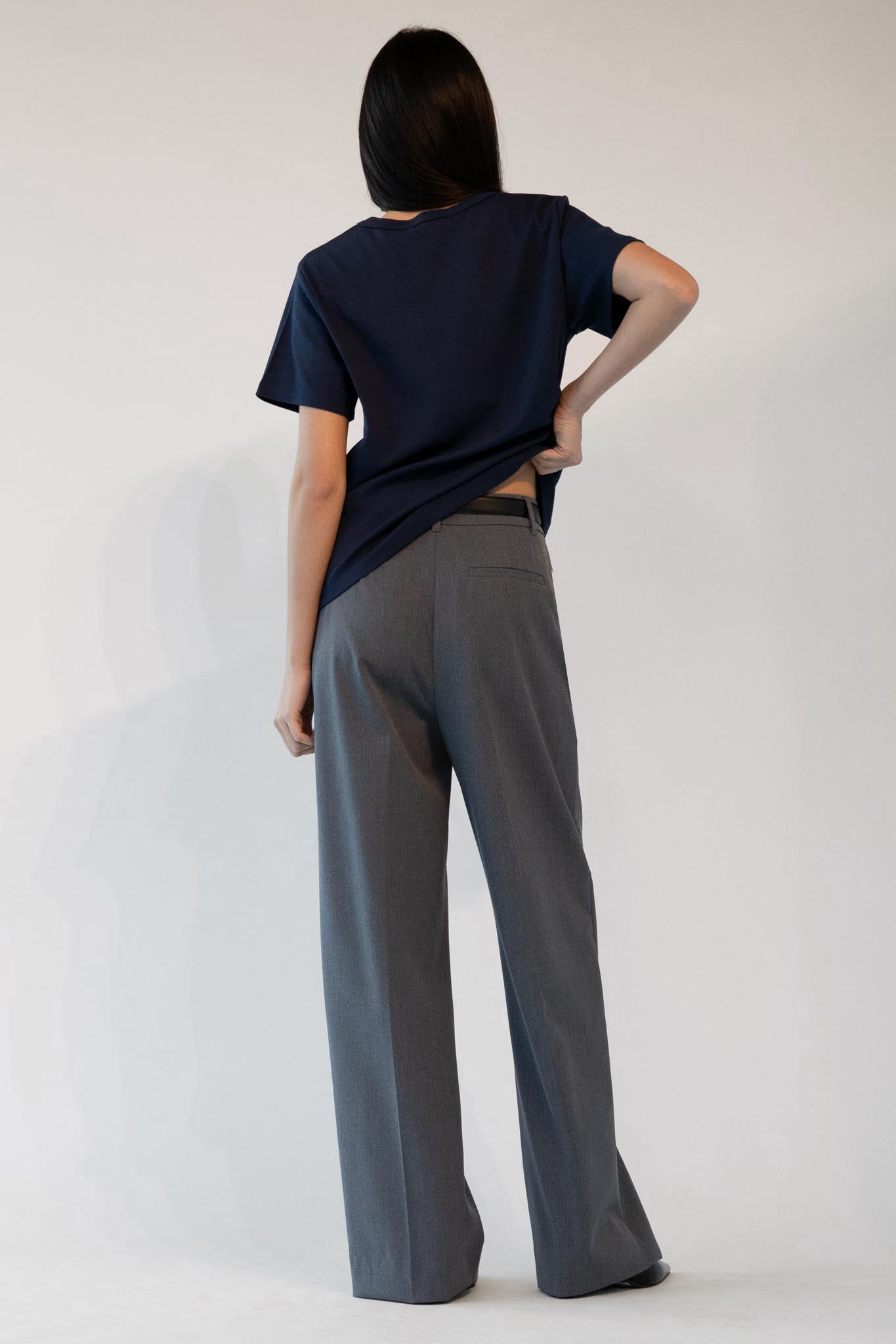 HIGH-RISE STRAIGHT LEG TROUSER Free Shipping 2025 Unisex