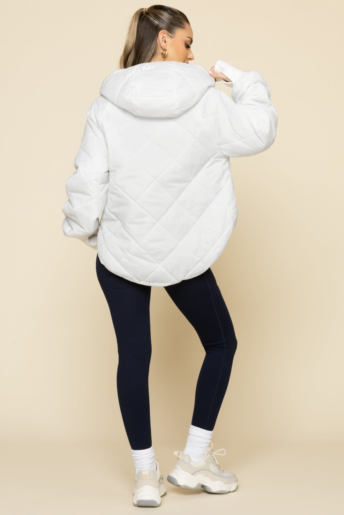 Pillow Packable Puffer Jacket - White Free Shipping Buy