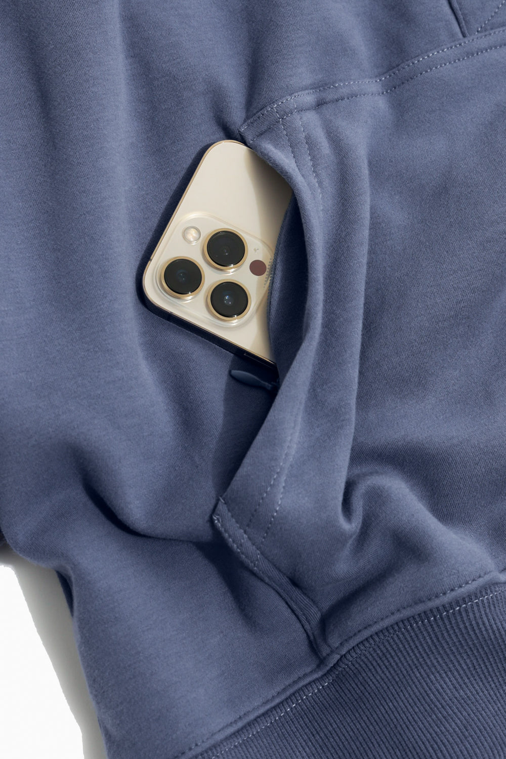 Ooey Gooey Half Zip Sweater - Blue Dusk Supply Online