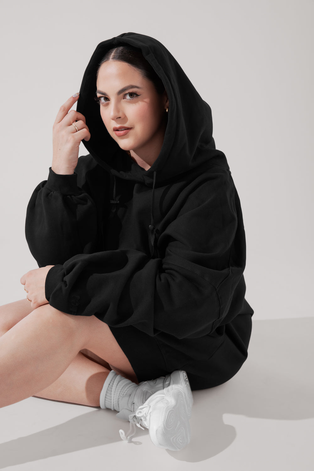 Long Cloud Hoodie - Black Free Shipping Recommend