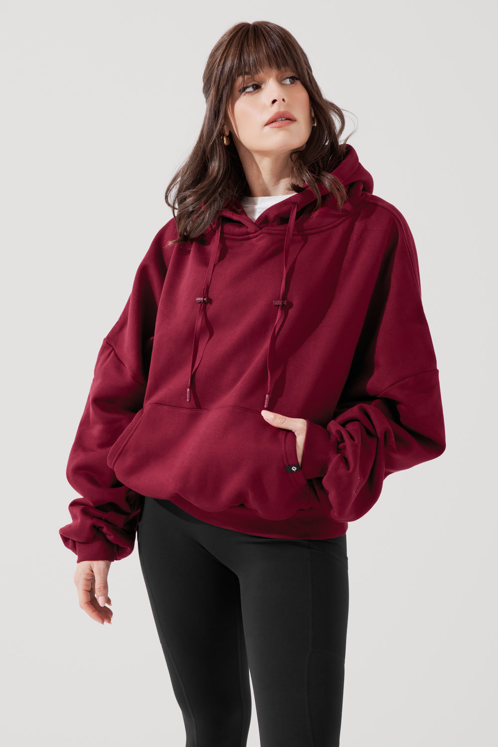 Pullover Cloud Hoodie - Crimson Pictures Cheap Online