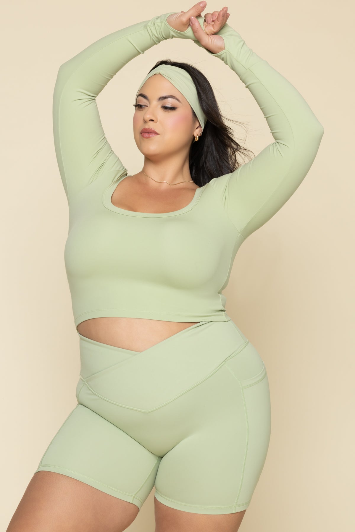 Your Favorite Long Sleeve Reversible Top - Pistachio Supply Cheap Pice