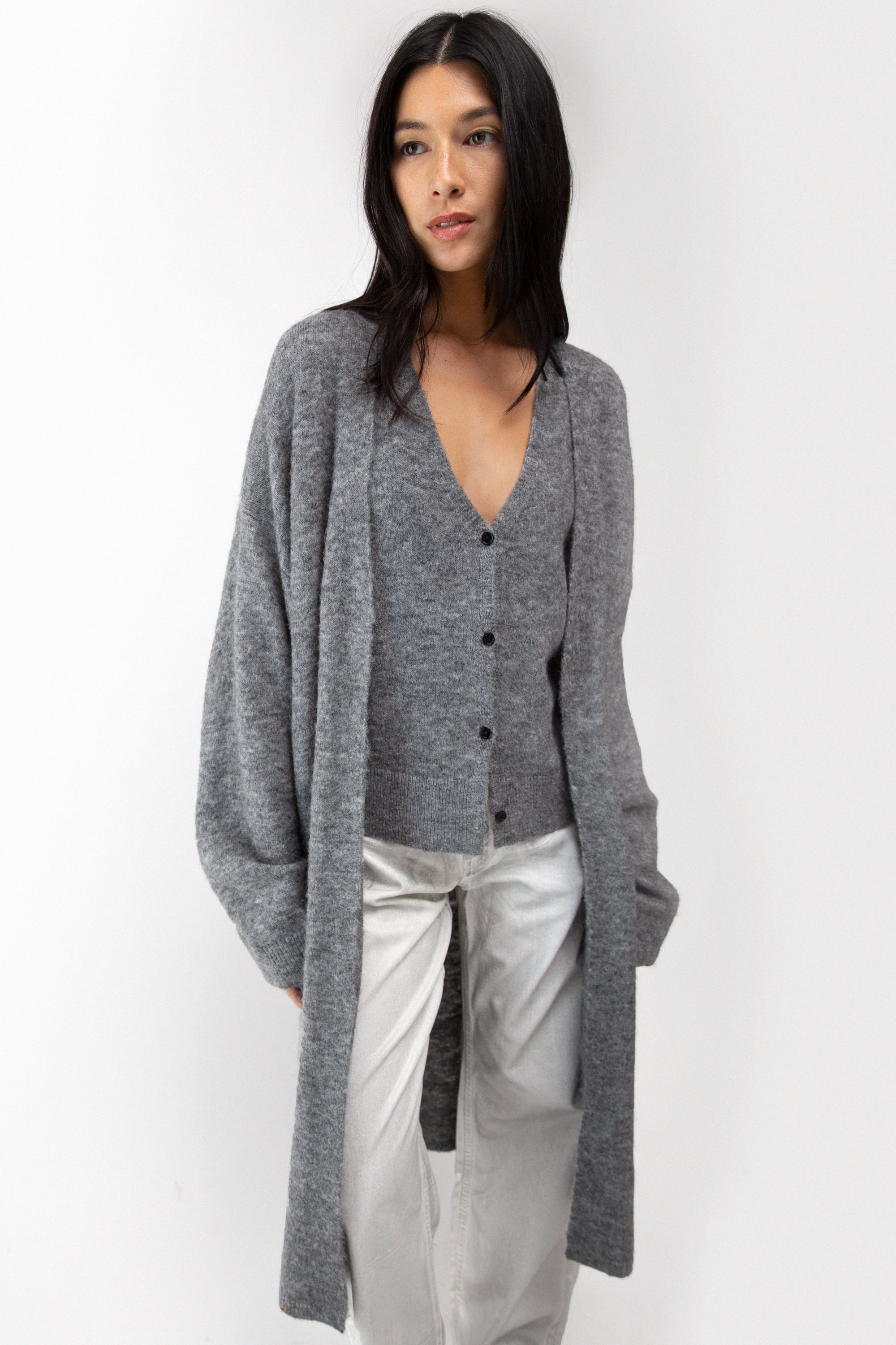 OPEN FRONT CARDIGAN Cheap Best