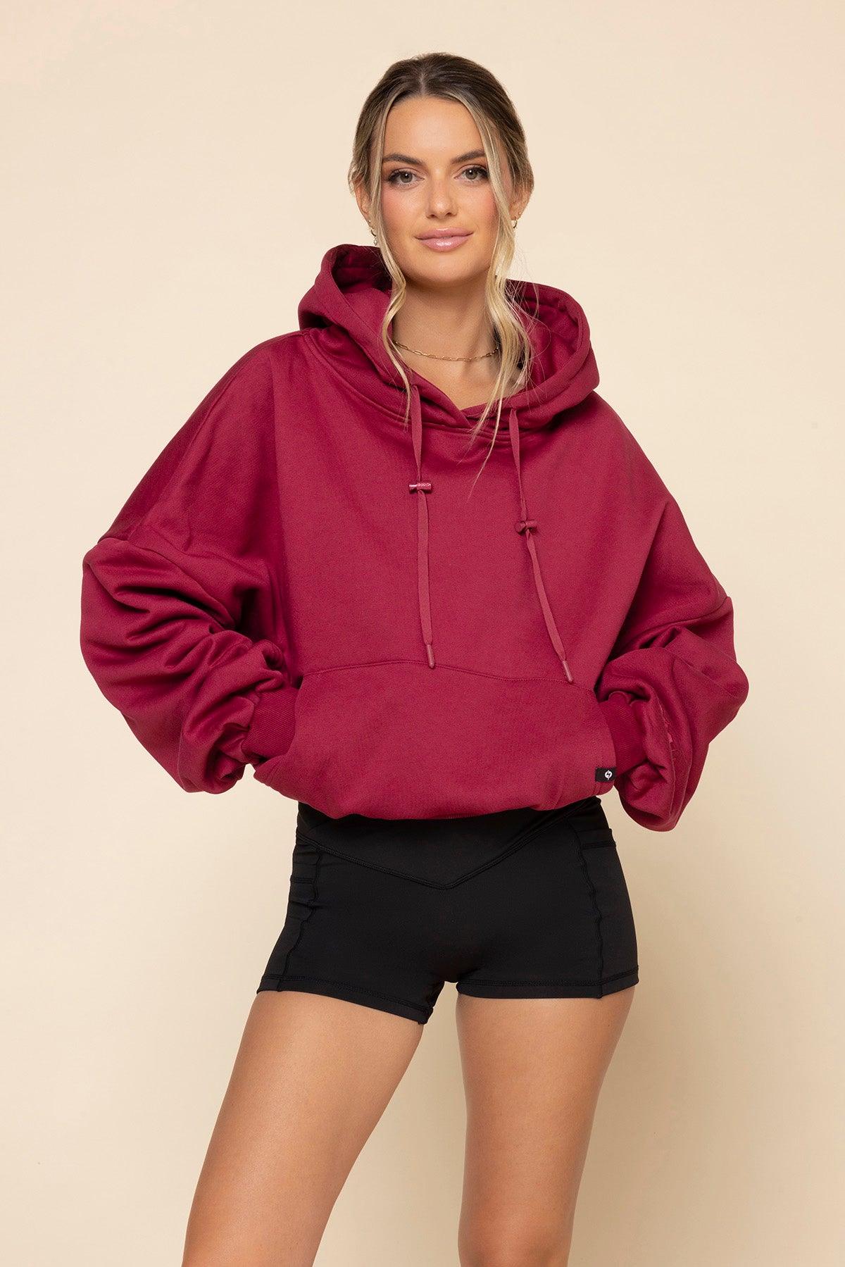 Pullover Cloud Hoodie - Ruby 100% Original Online