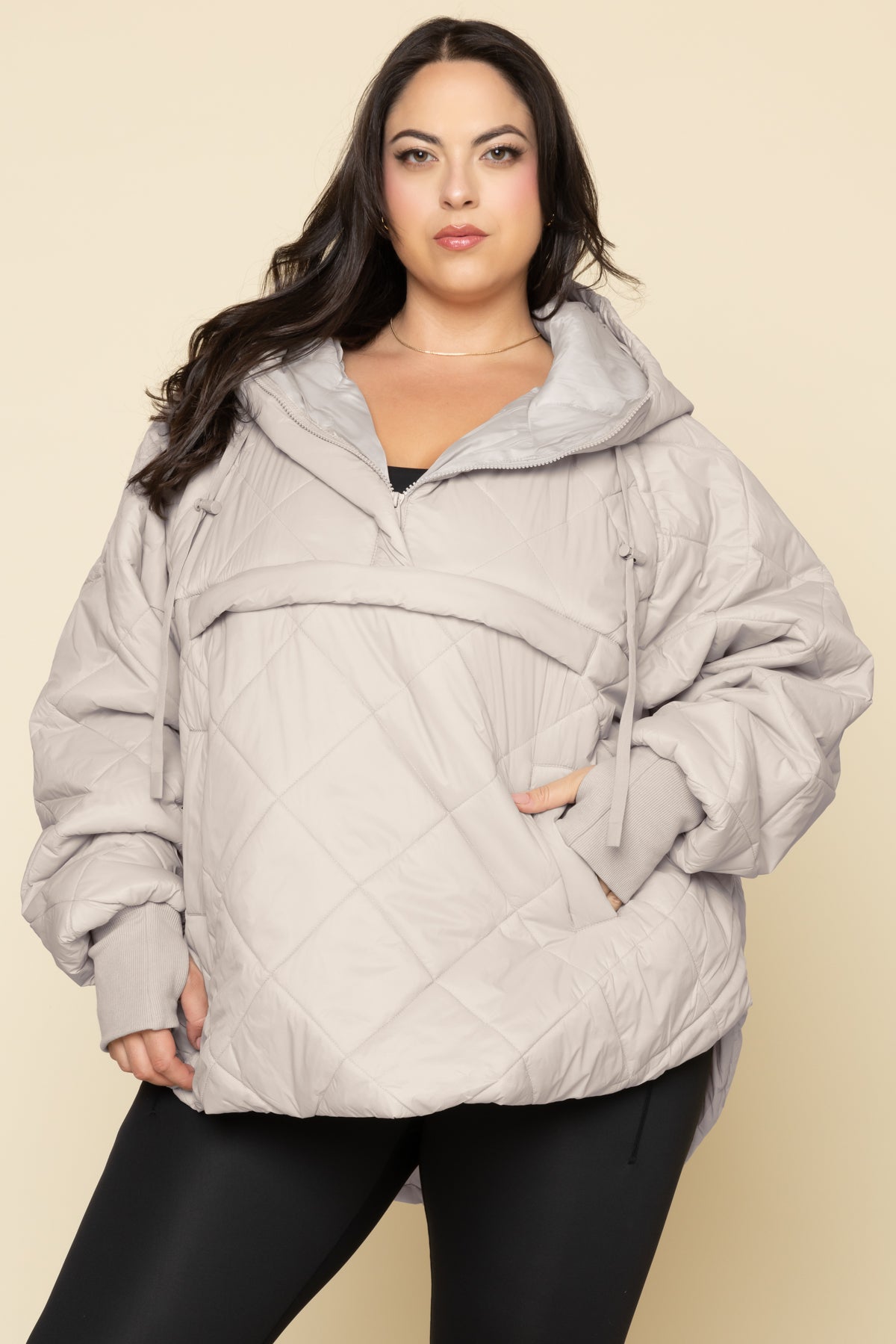 Pillow Packable Puffer Jacket - Silver Birch Countdown Package Cheap Online