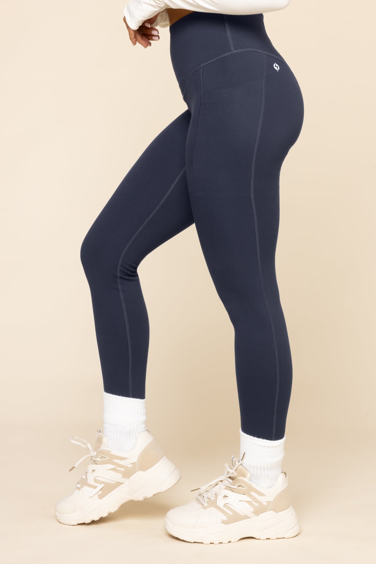 Supersculpt Leggings with Pockets - Cosmic Navy Online Online High Quality