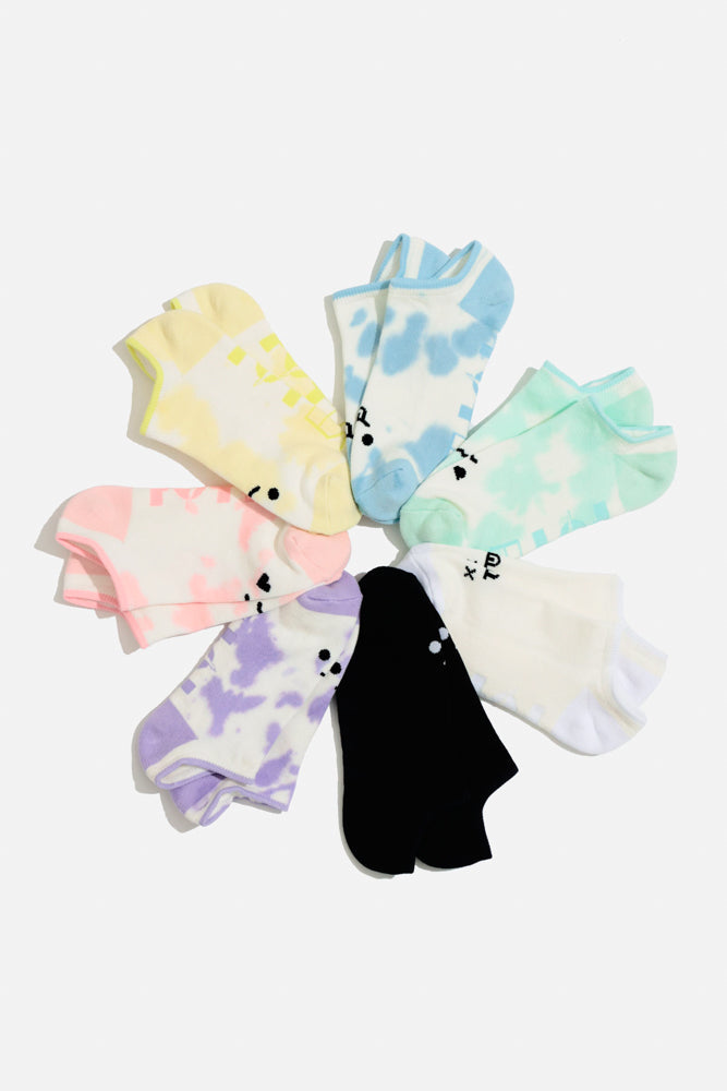 Mixed Emotions Low Rise Sock Set - 7 Pack Visa Payment