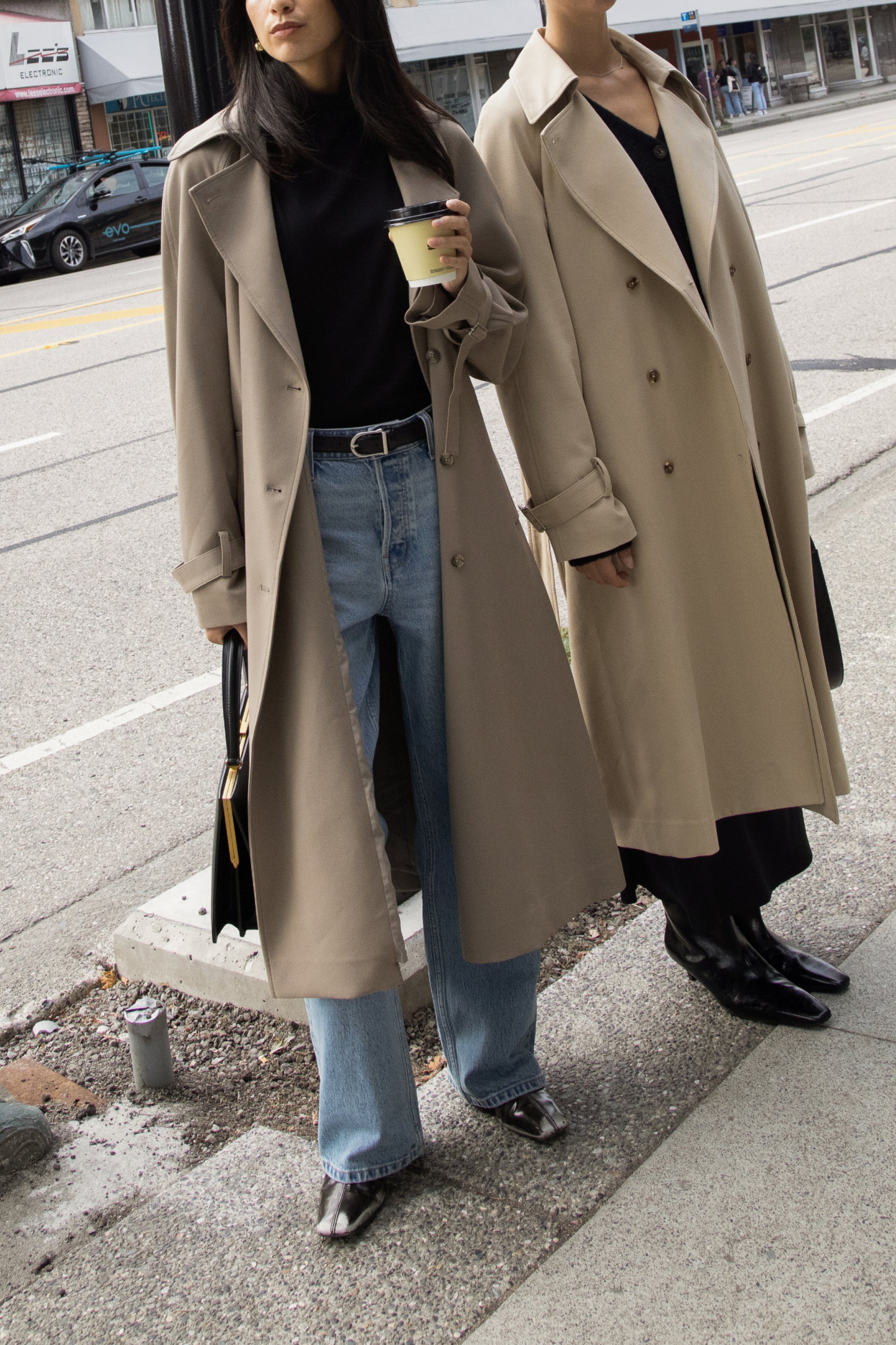 OVERSIZED TRENCH COAT The Cheapest Cheap Online