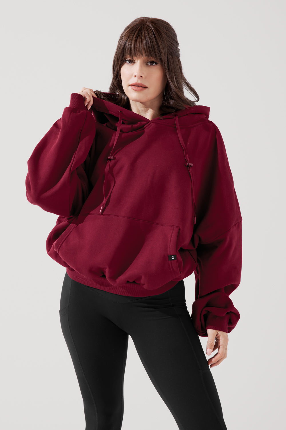 Pullover Cloud Hoodie - Crimson Pictures Cheap Online