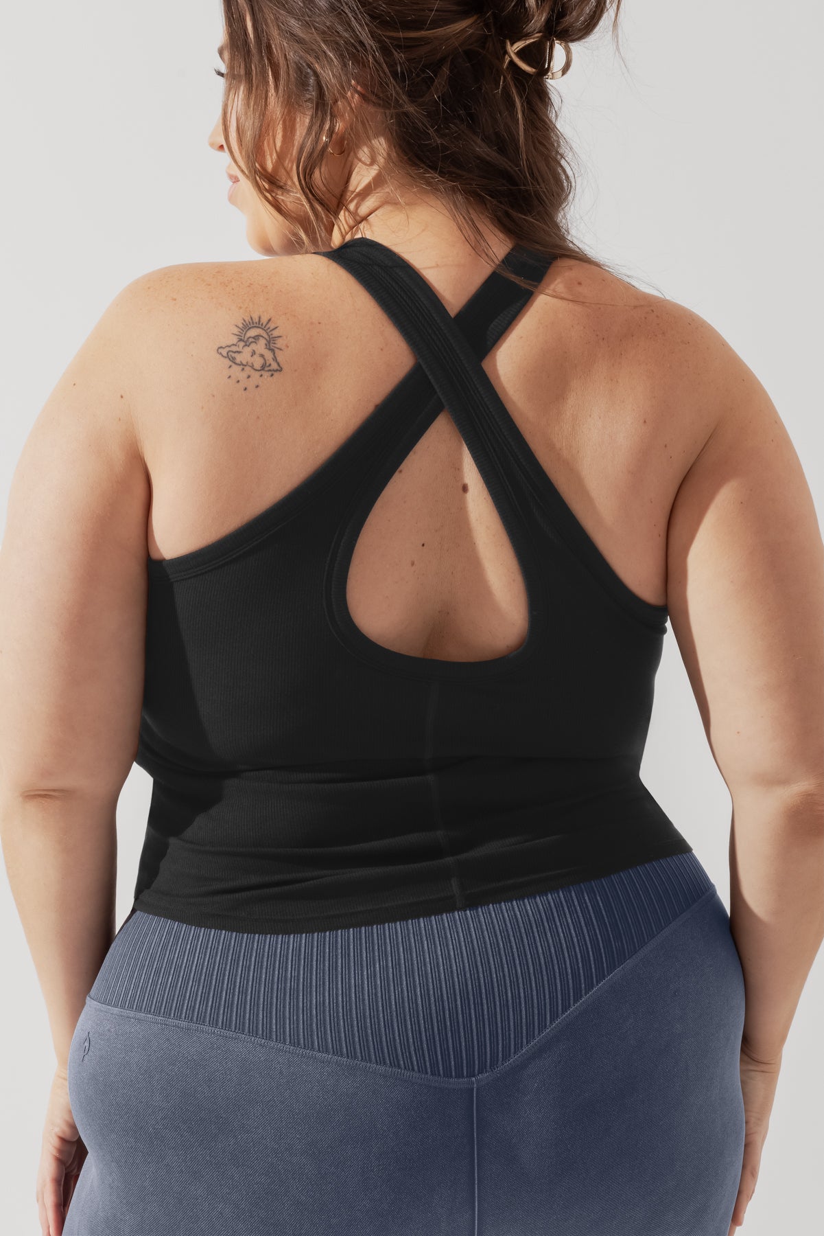 Not Your Typical Tank (Built-in Bra) - Black Cheap Best Place