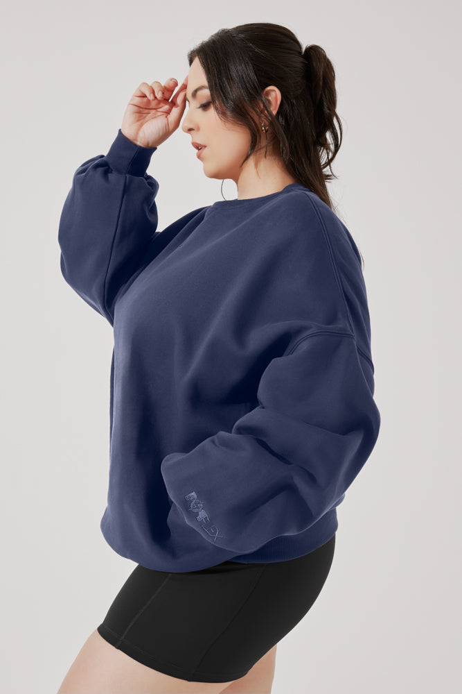 Cloud Crewneck Sweater - Academic Navy Best Wholesale Online