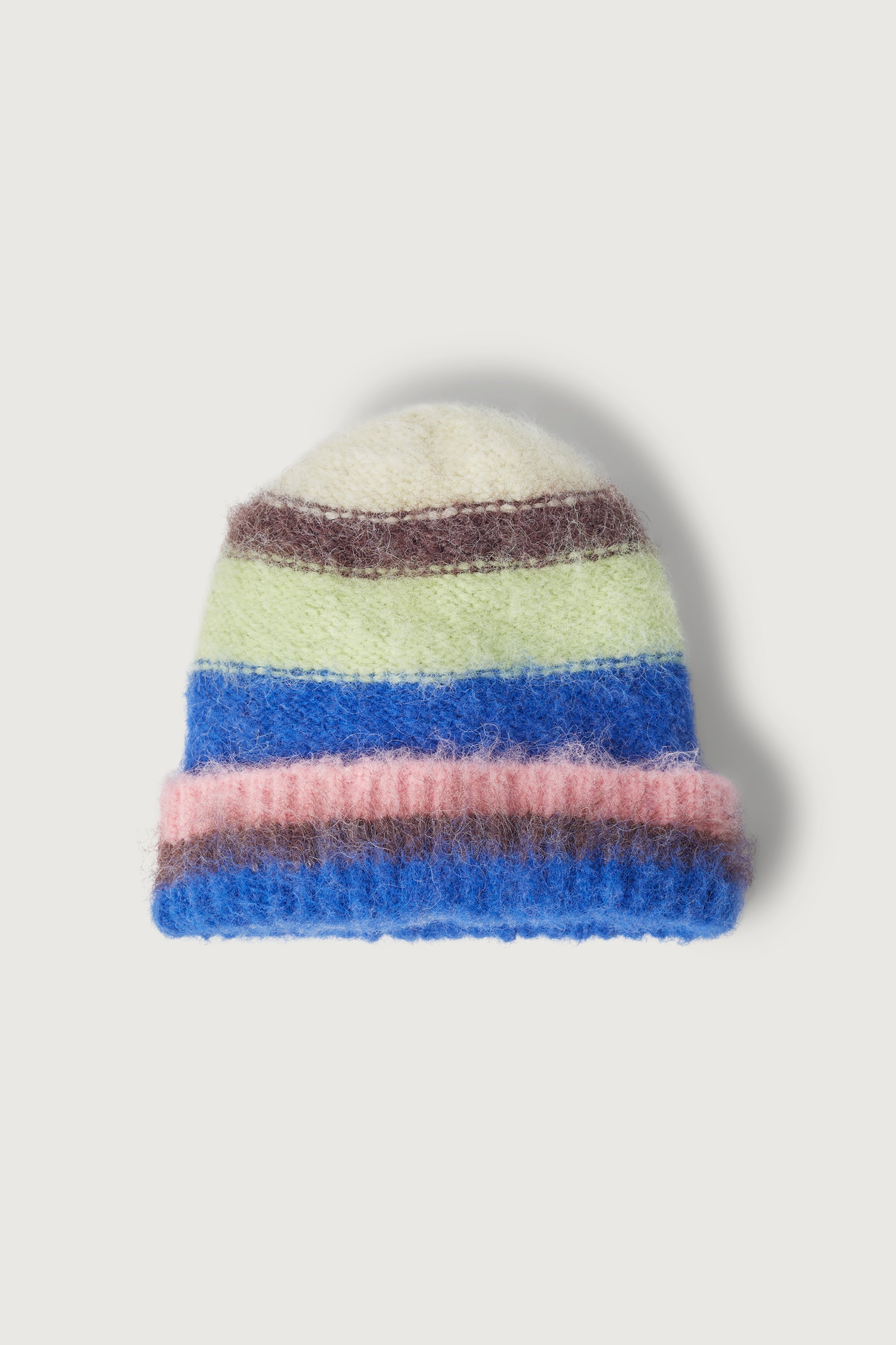 STRIPED BEANIE Clearance 100% Guaranteed