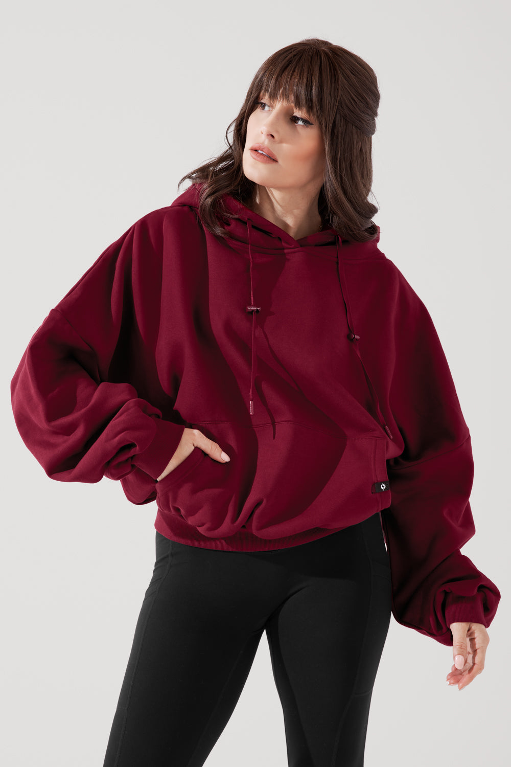 Pullover Cloud Hoodie - Crimson Pictures Cheap Online