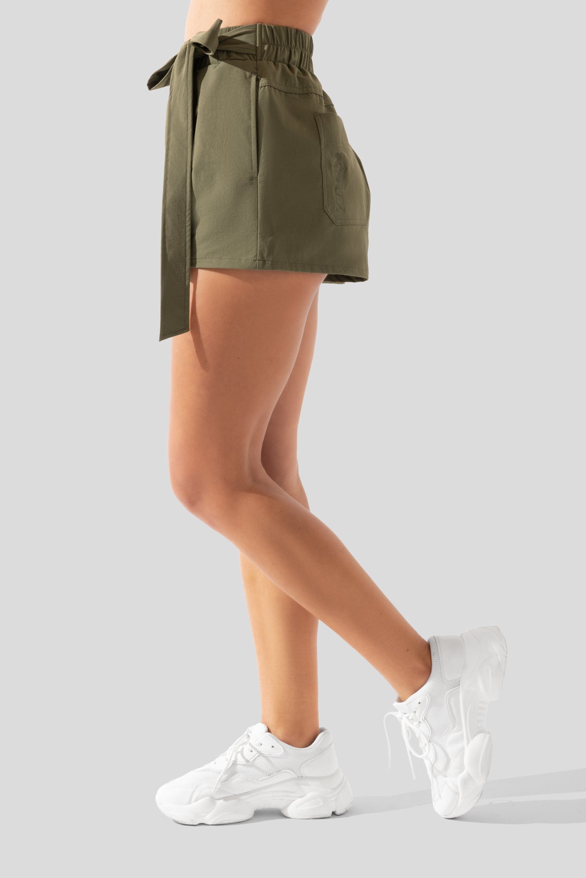 That's a Wrap Skort - Dark Olive Discount Looking For