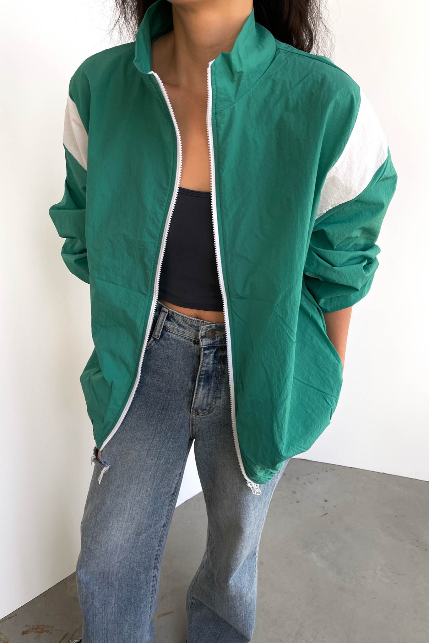 OVERSIZED WINDBREAKER Buy Cheap Low Cost