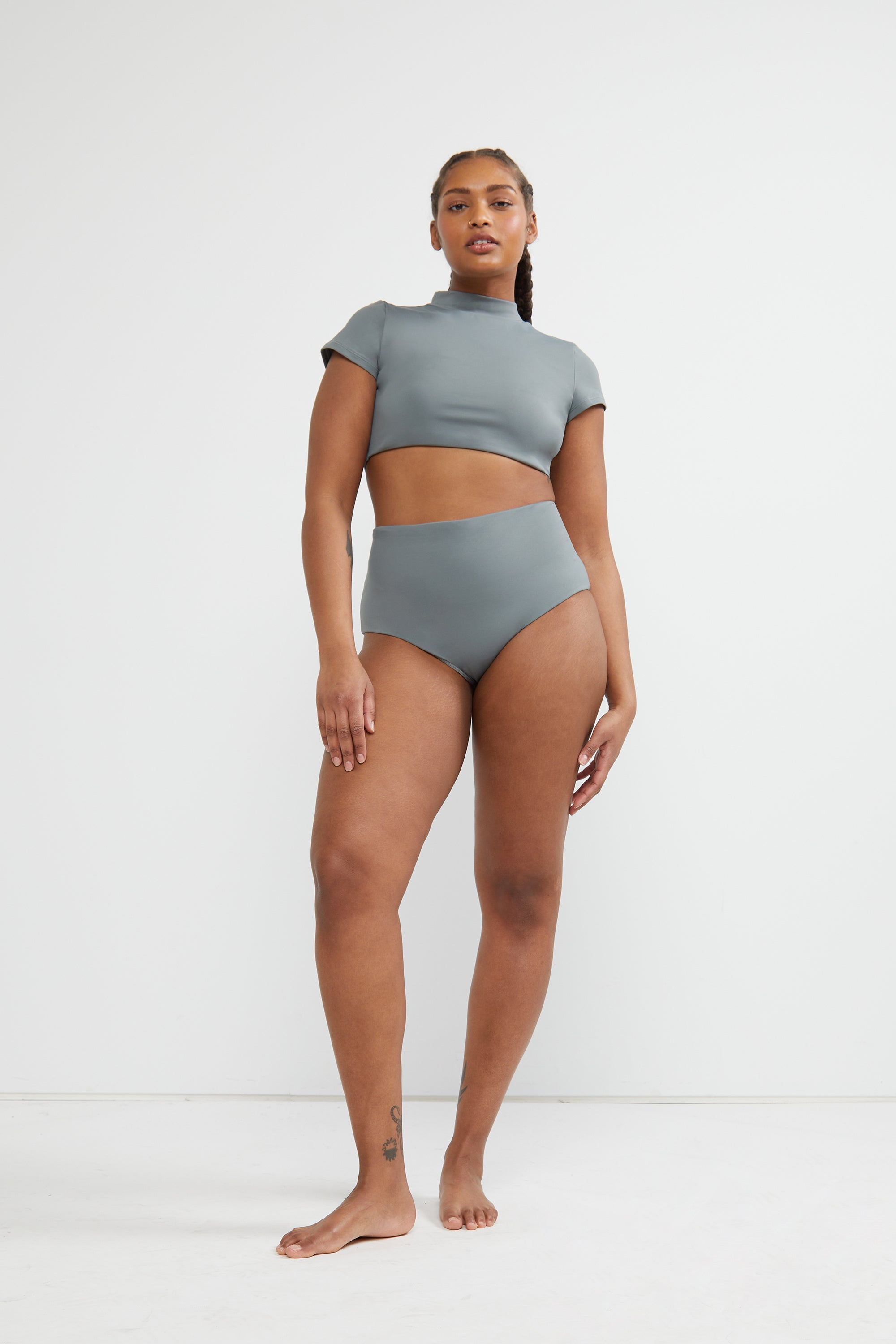 MOCKNECK SWIM TOP Manchester Great Sale Cheap Online