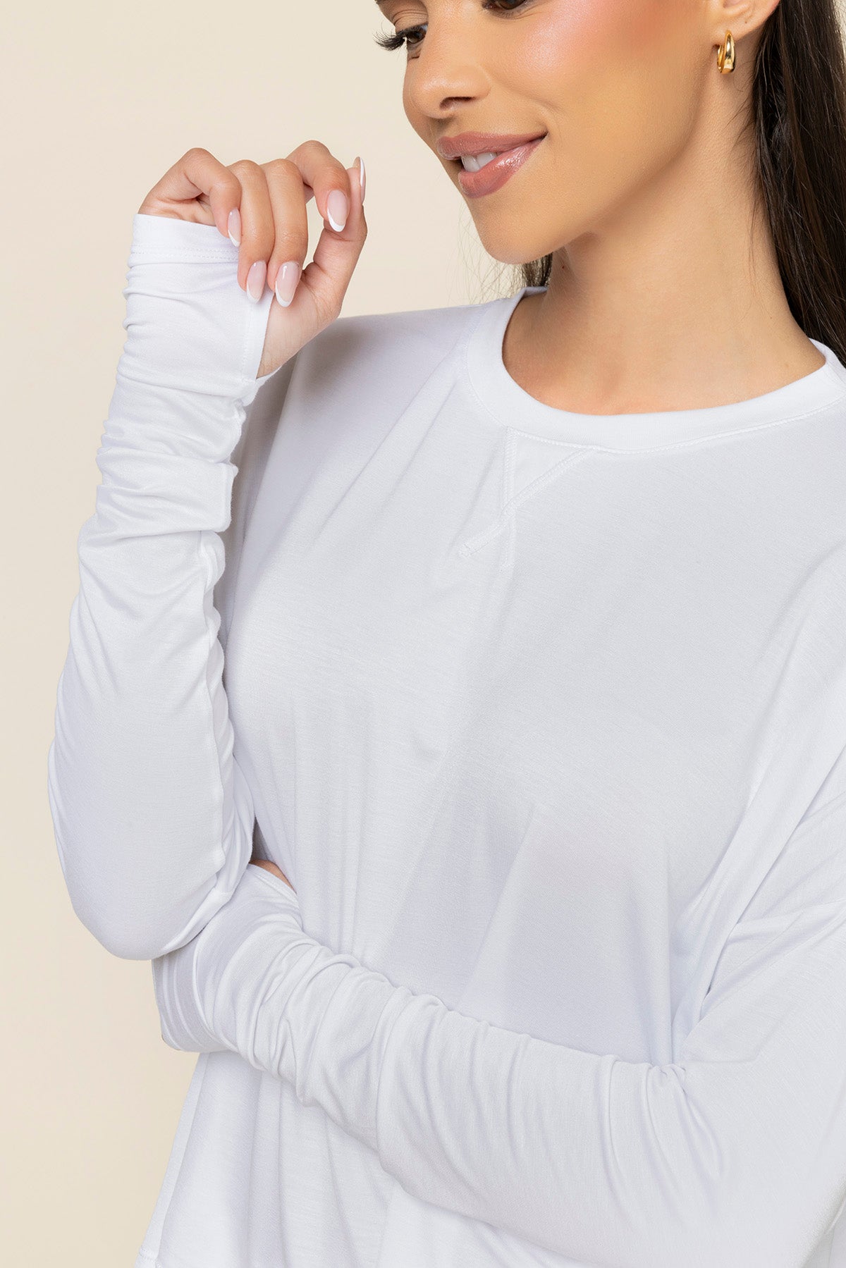 The Perfect Long Sleeve Top - White Many Kinds Of Online