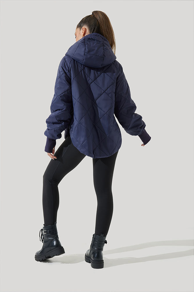 Pillow Packable Puffer Jacket - Peacoat Navy Cheap Cost