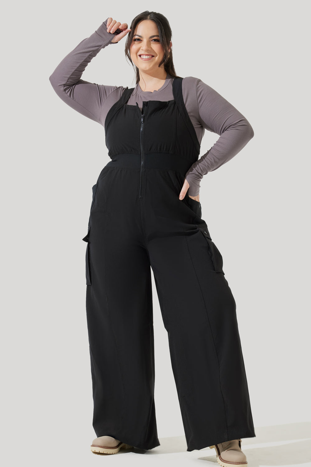 Take A Hike Overalls - Black Discount 2025 New