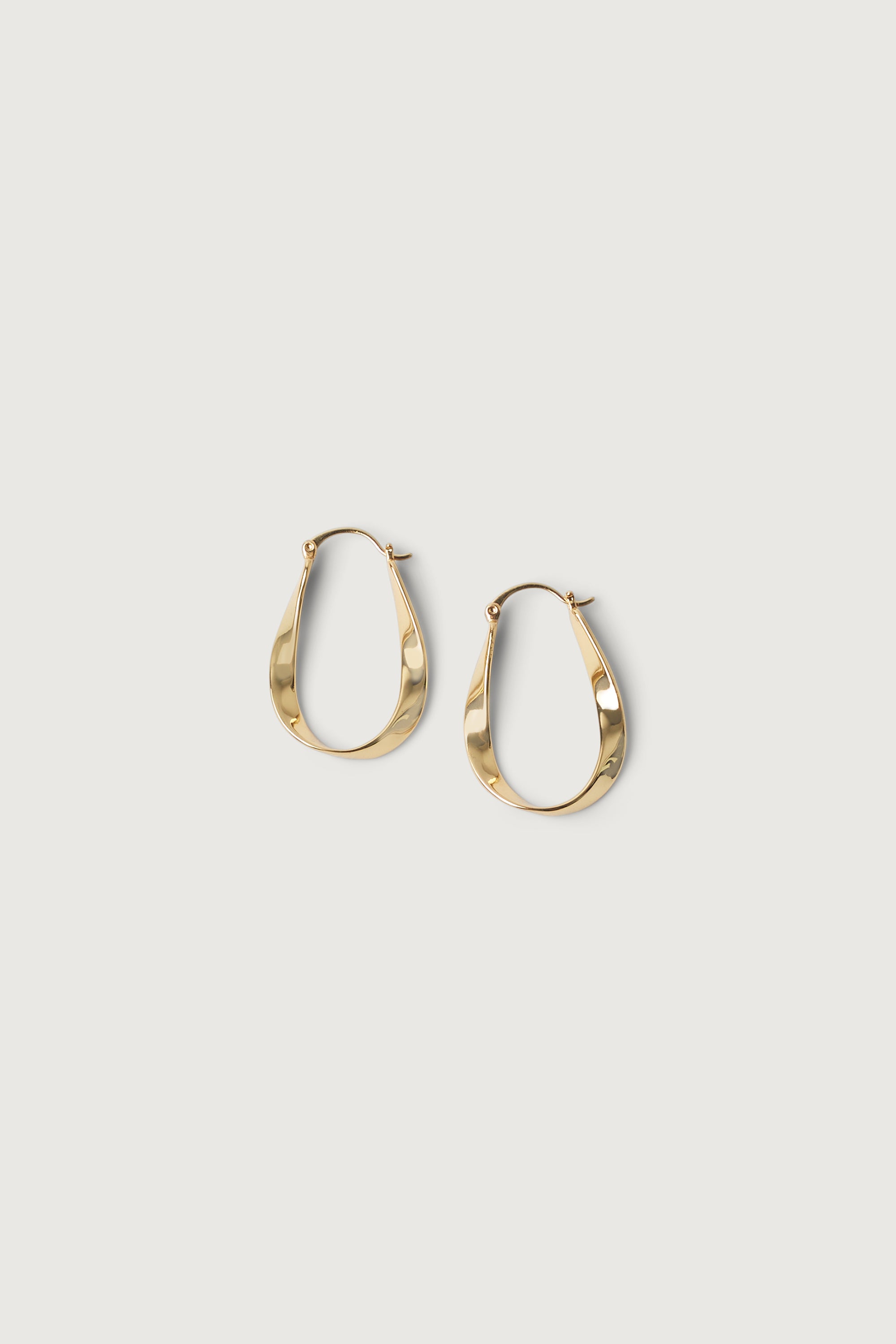 ELONGATED TWISTED HOOPS Pictures Cheap Online