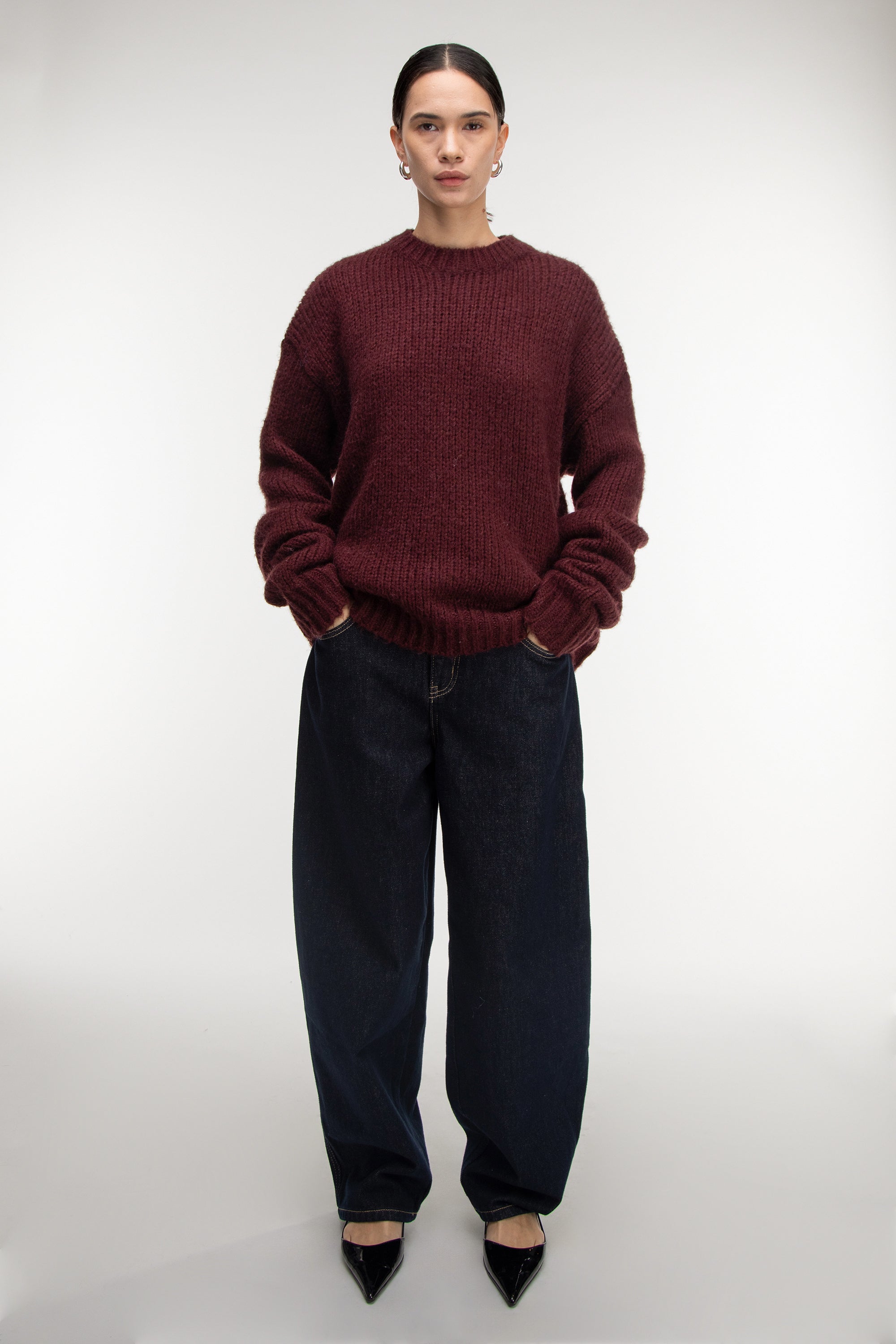 OVERSIZED WOOL-BLEND SWEATER Release Dates Cheap Online