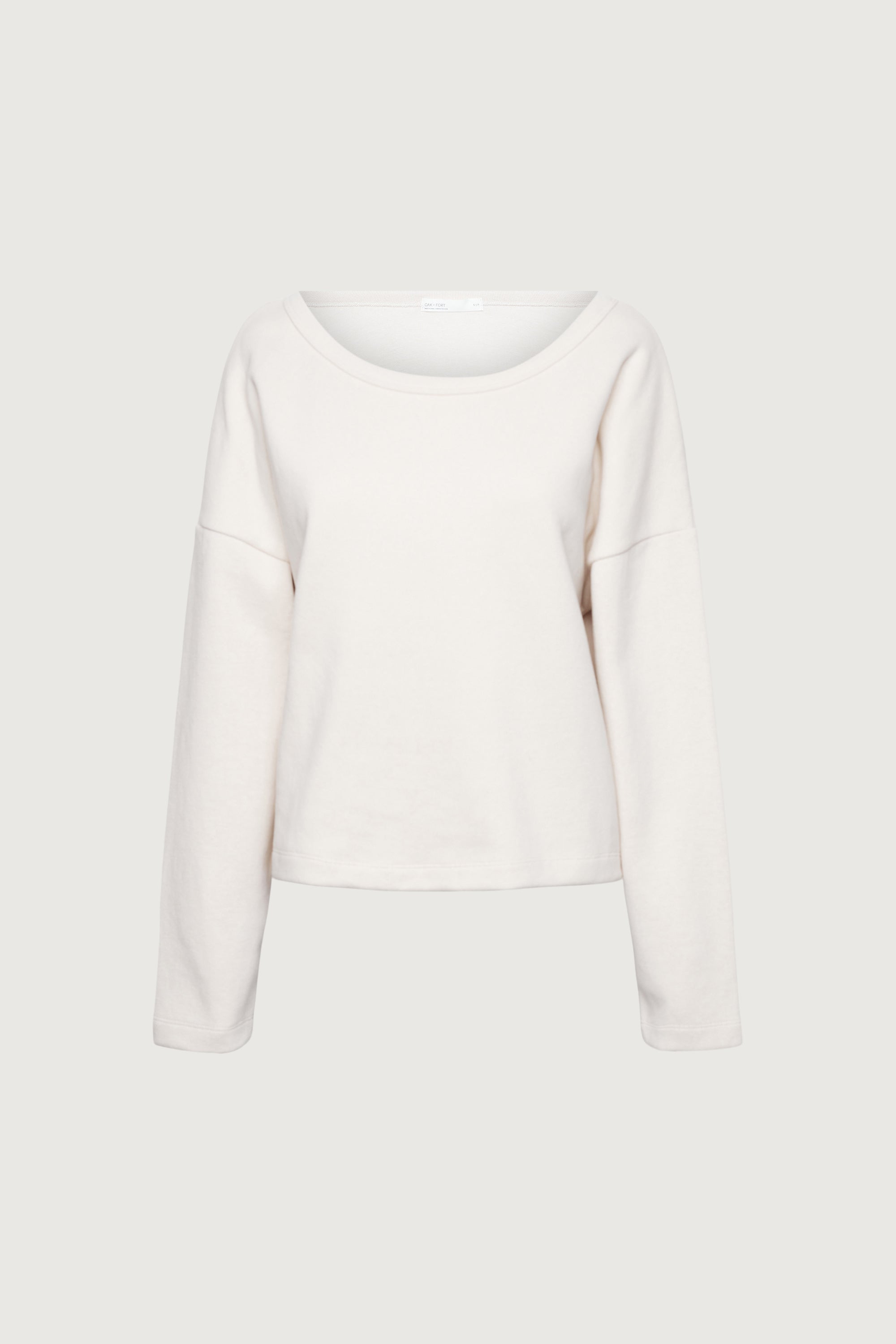 WIDE NECKLINE SWEATSHIRT Best Place Sale Online