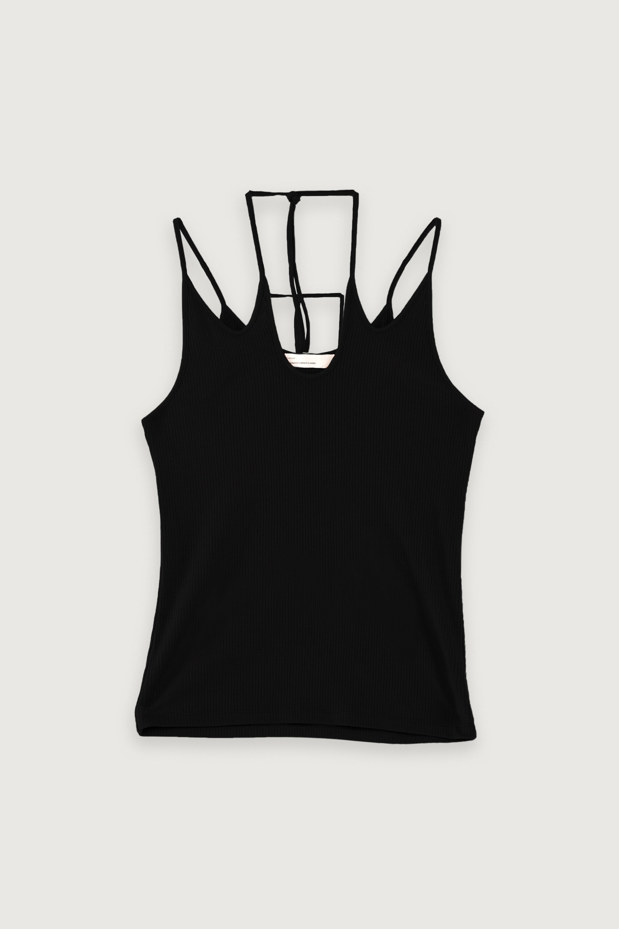 HALTER TANK WITH KEYHOLE CUT-OUT Outlet Low Pice Fee Shipping