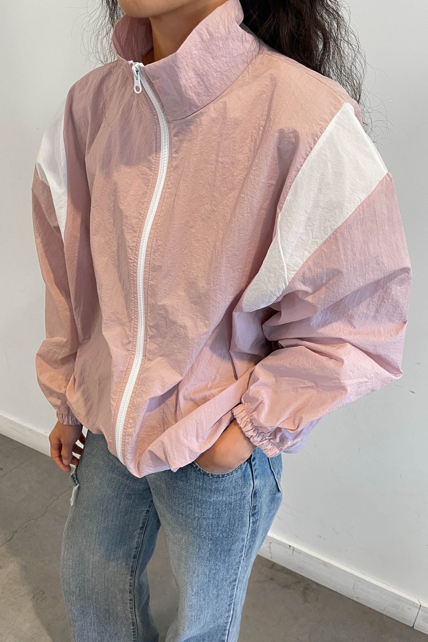 OVERSIZED WINDBREAKER Buy Cheap Low Cost