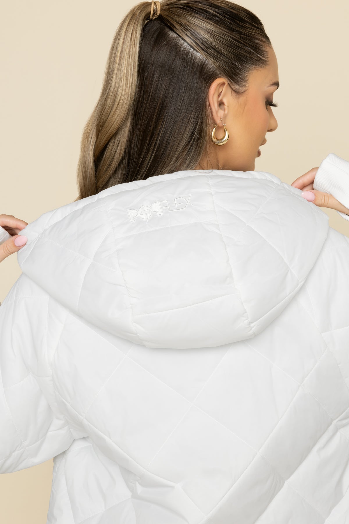 Pillow Packable Puffer Jacket - White Free Shipping Buy