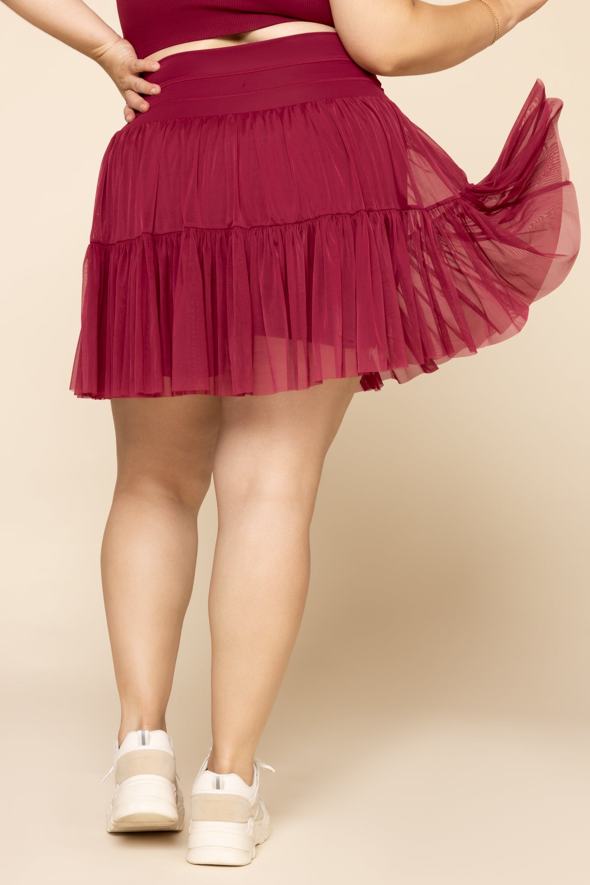 Pirouette Skort - Ruby Cheap Sale Marketable