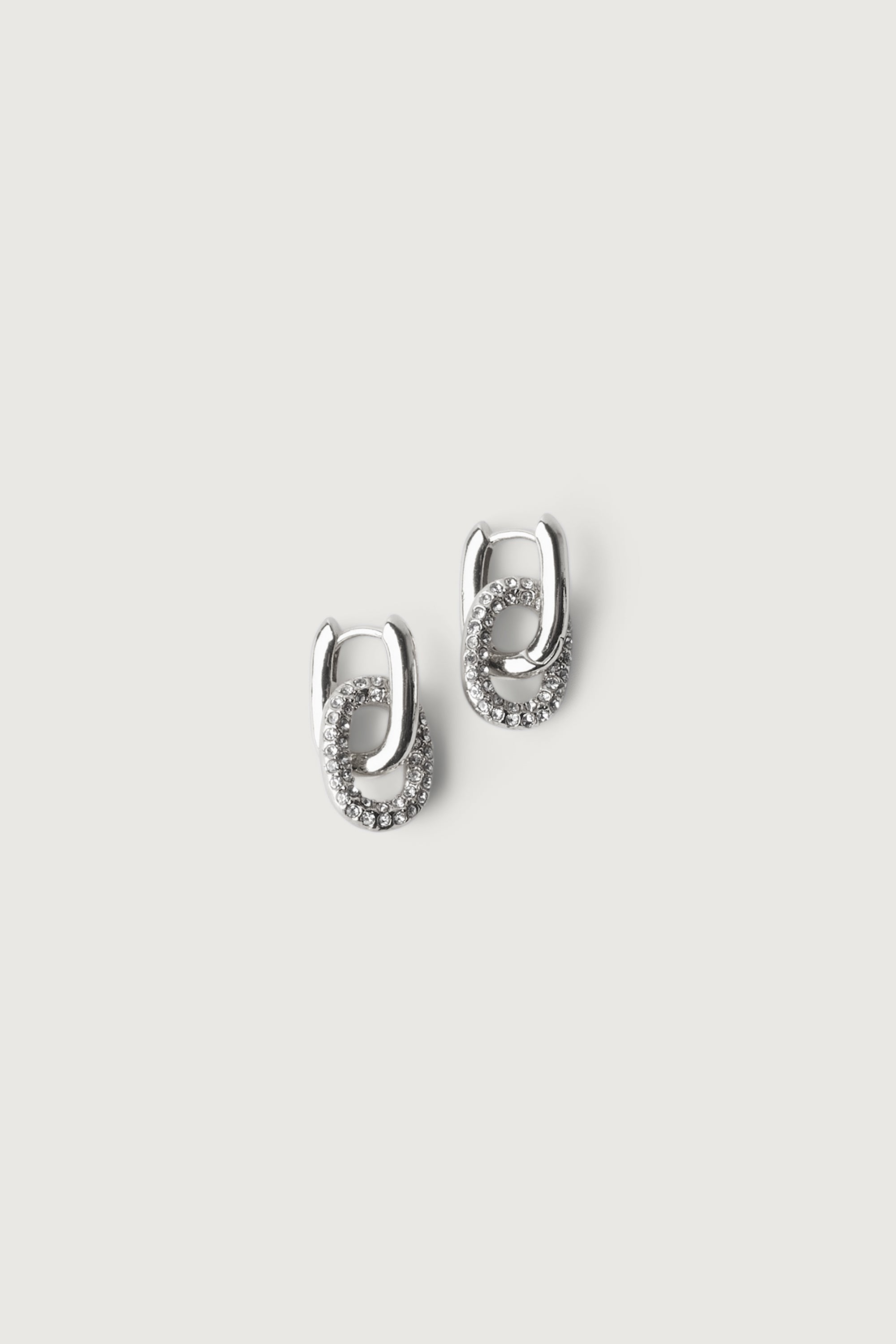 ZIRCONIA LINK EARRING Shop For Online