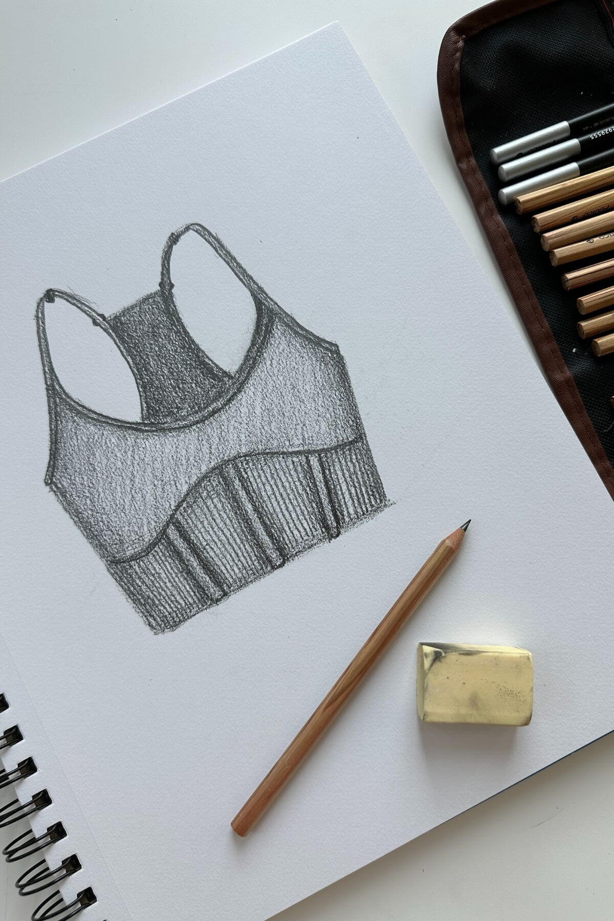 Pli¨¦ Corset Crop Bralette - Lavender Grey With Credit Card Free Shipping