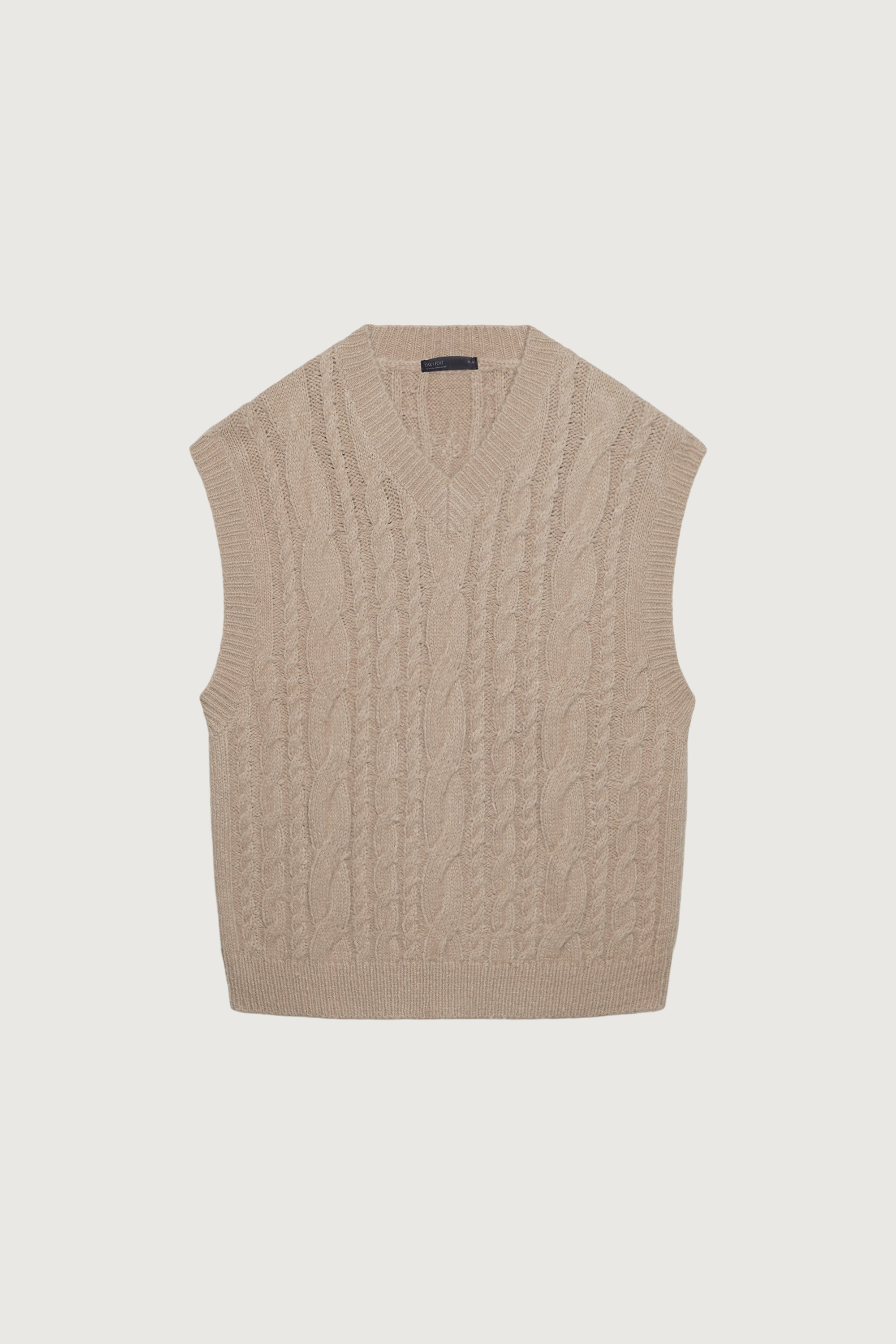 CABLE KNIT SWEATER VEST Fast Delivery Online