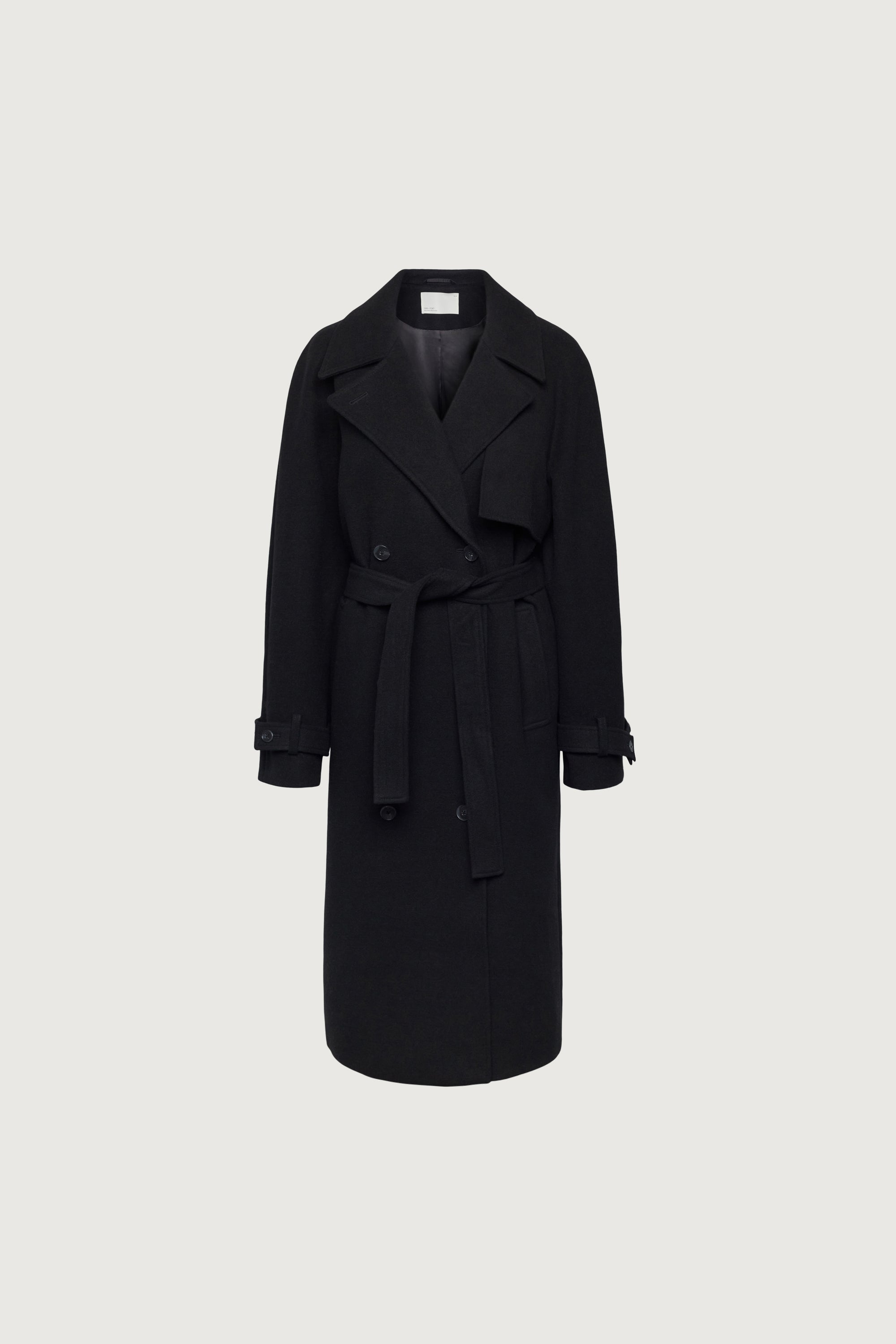 WOOL-BLEND TRENCH COAT Discounts