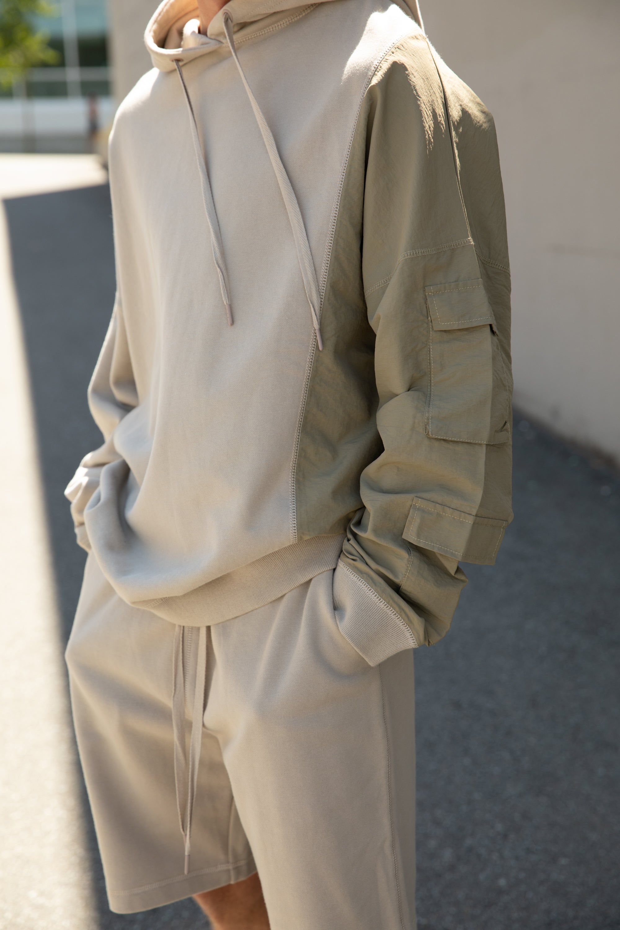 PANELED HOODIE Cheap Pice Outlet Sale