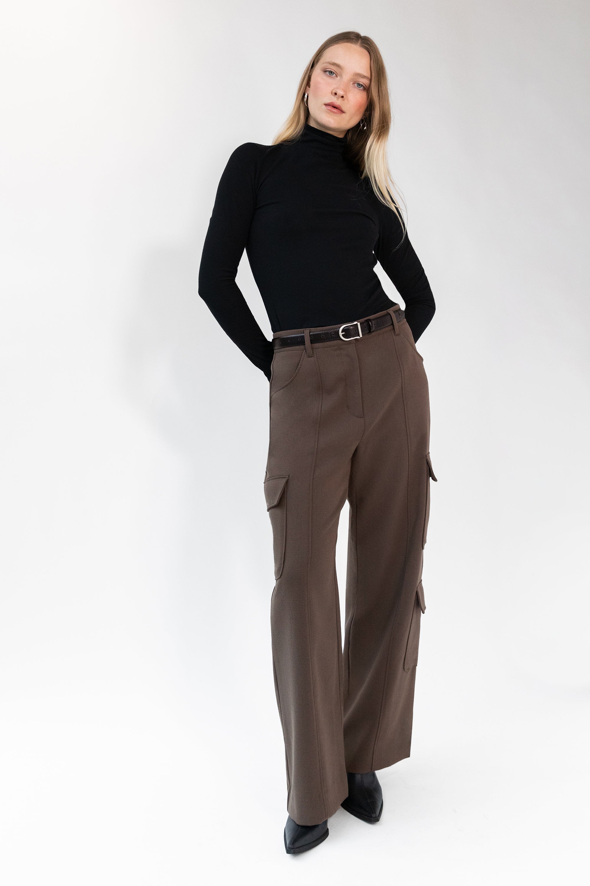 WIDE LEG CARGO SUITING PANT Cheap Sale Countdown Package