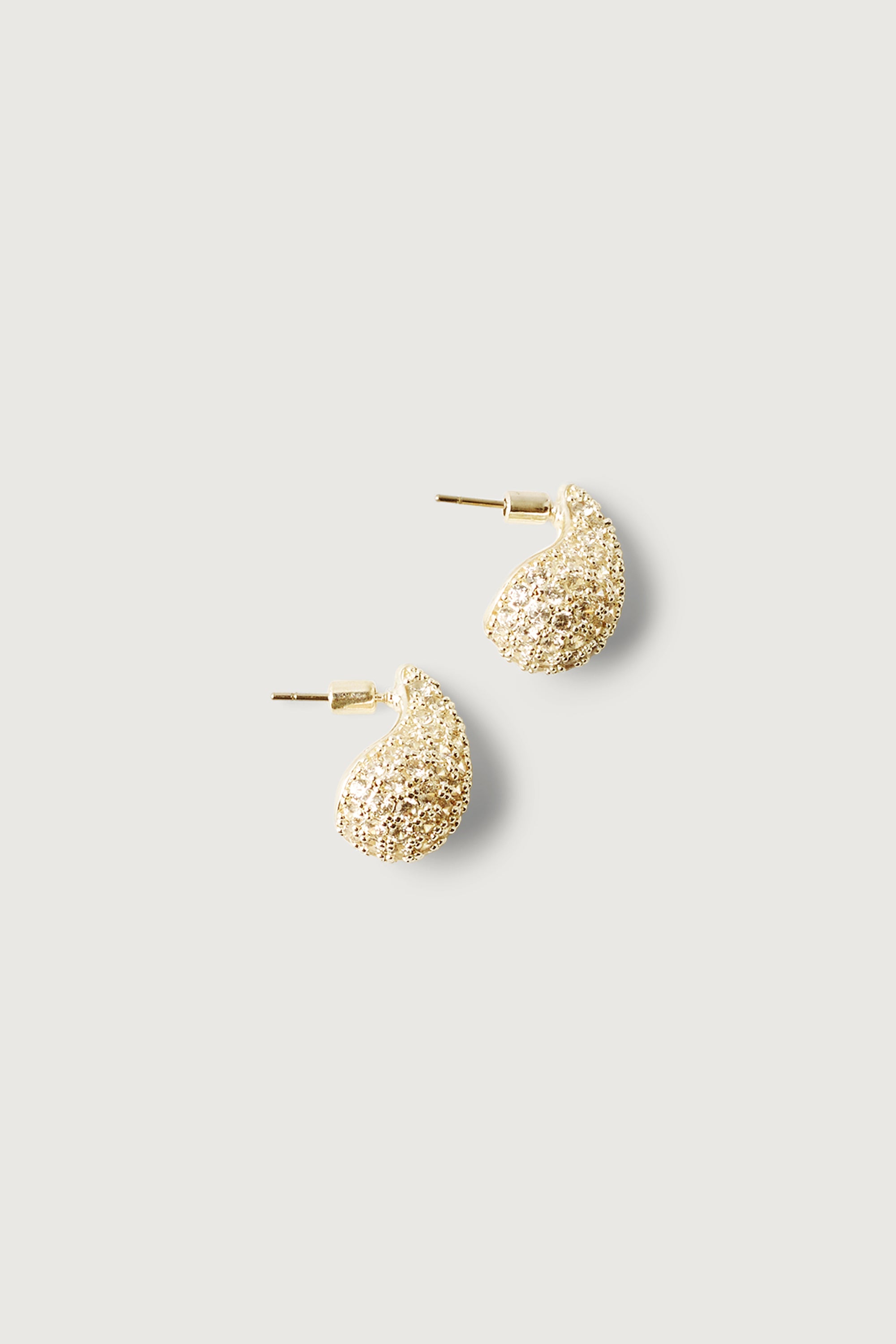 BUBBLE DROP EARRING WITH STONE DETAIL Outlet Reliable