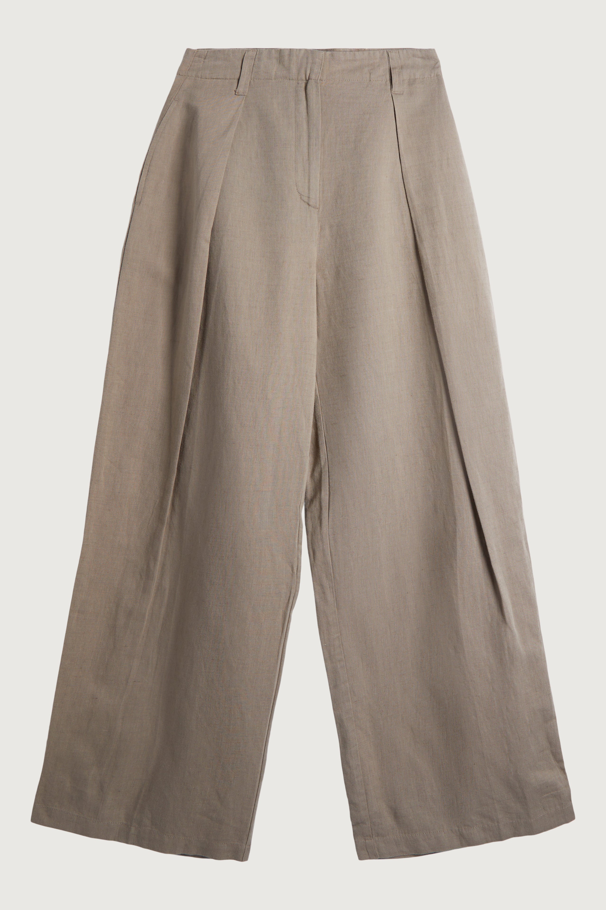 LINEN BLEND STRAIGHT LEG PANT Sale Choice