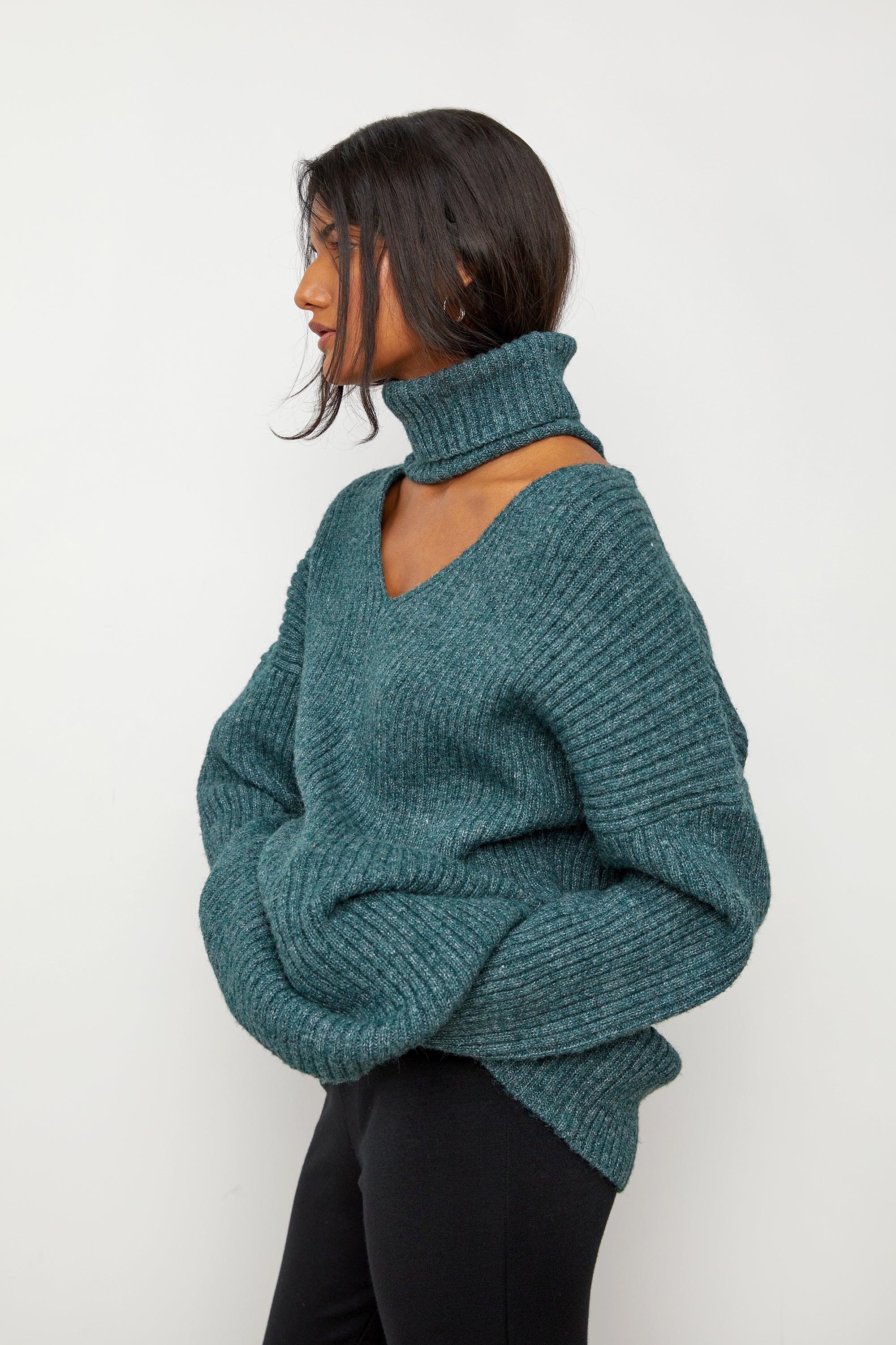 OVERSIZED TURTLENECK SWEATER Clearance Great Deals