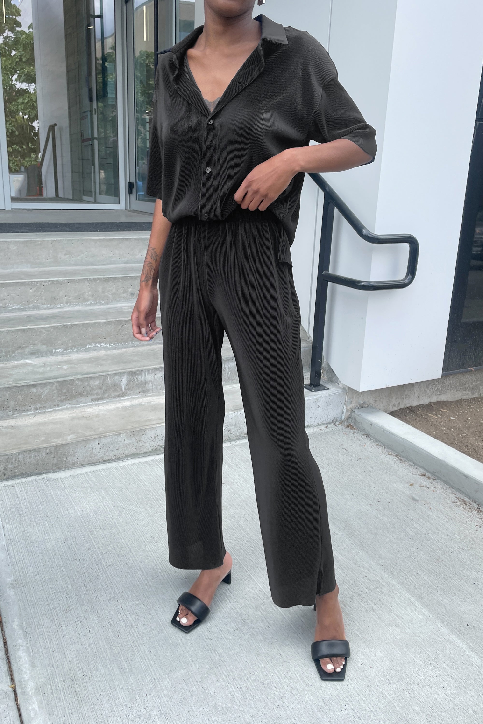 PLEATED JUMPSUIT Find Great Online