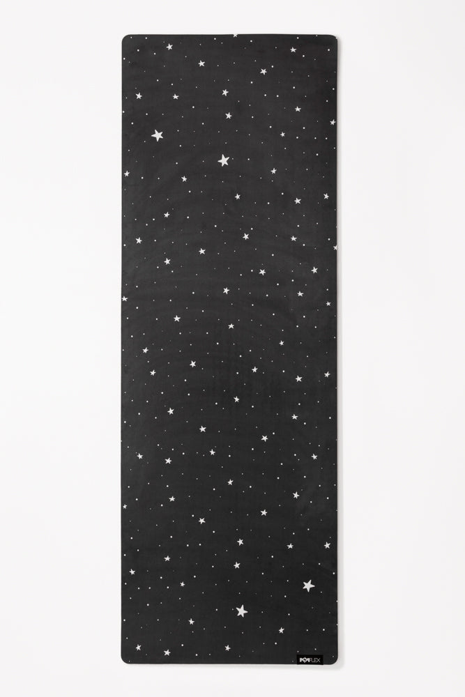 Vegan Suede Yoga Mat - Black Starry Buy Cheap Eastbay