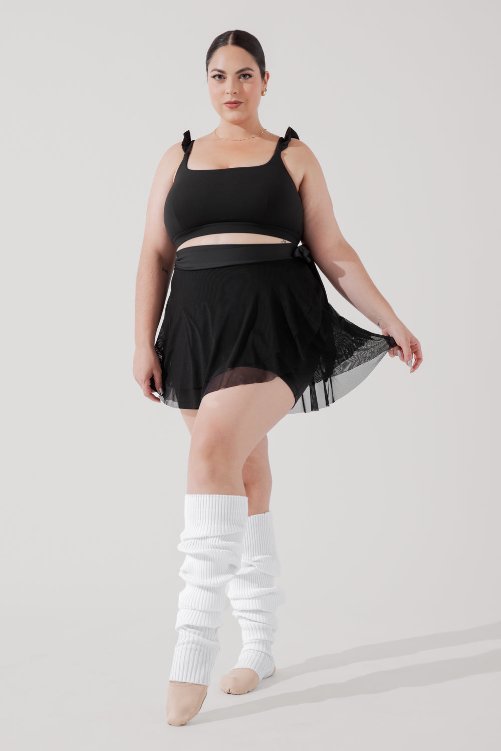 Juliet Wrap Skort - Black Discount Online Online