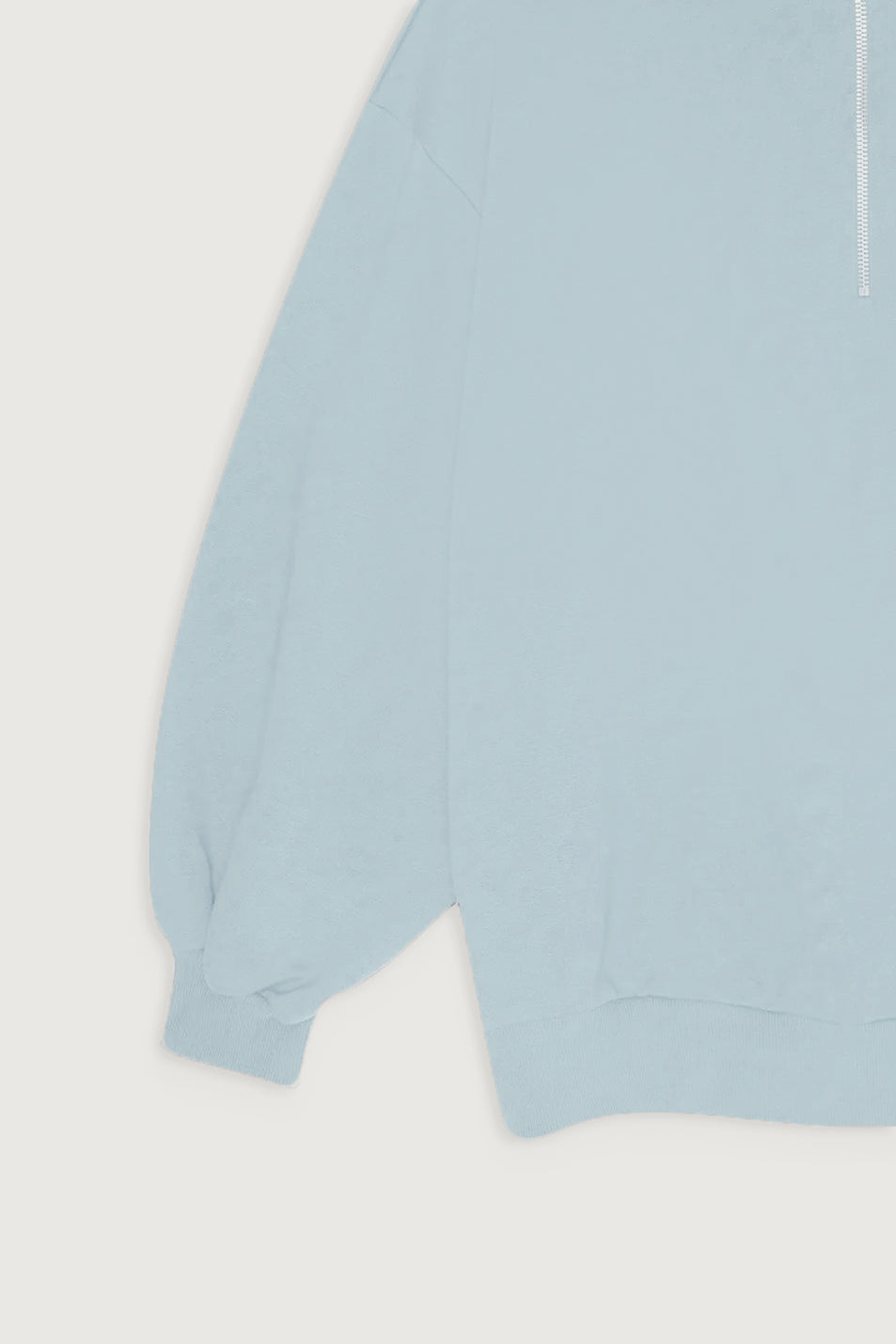 HALF ZIP OVERSIZED SWEATSHIRT Cheap Cheap Online