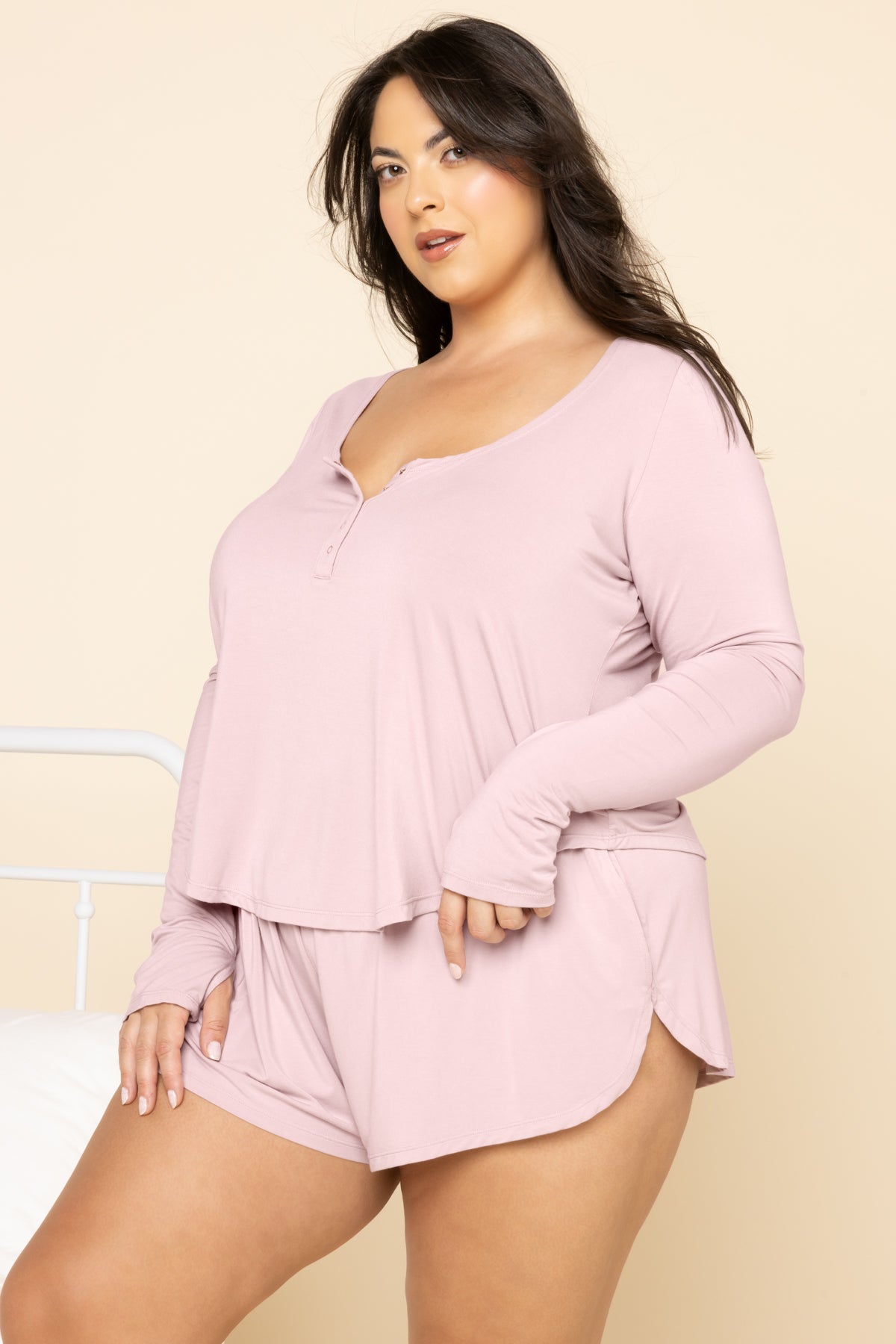 Ready for Bed Short - Pink Dusk With Paypal