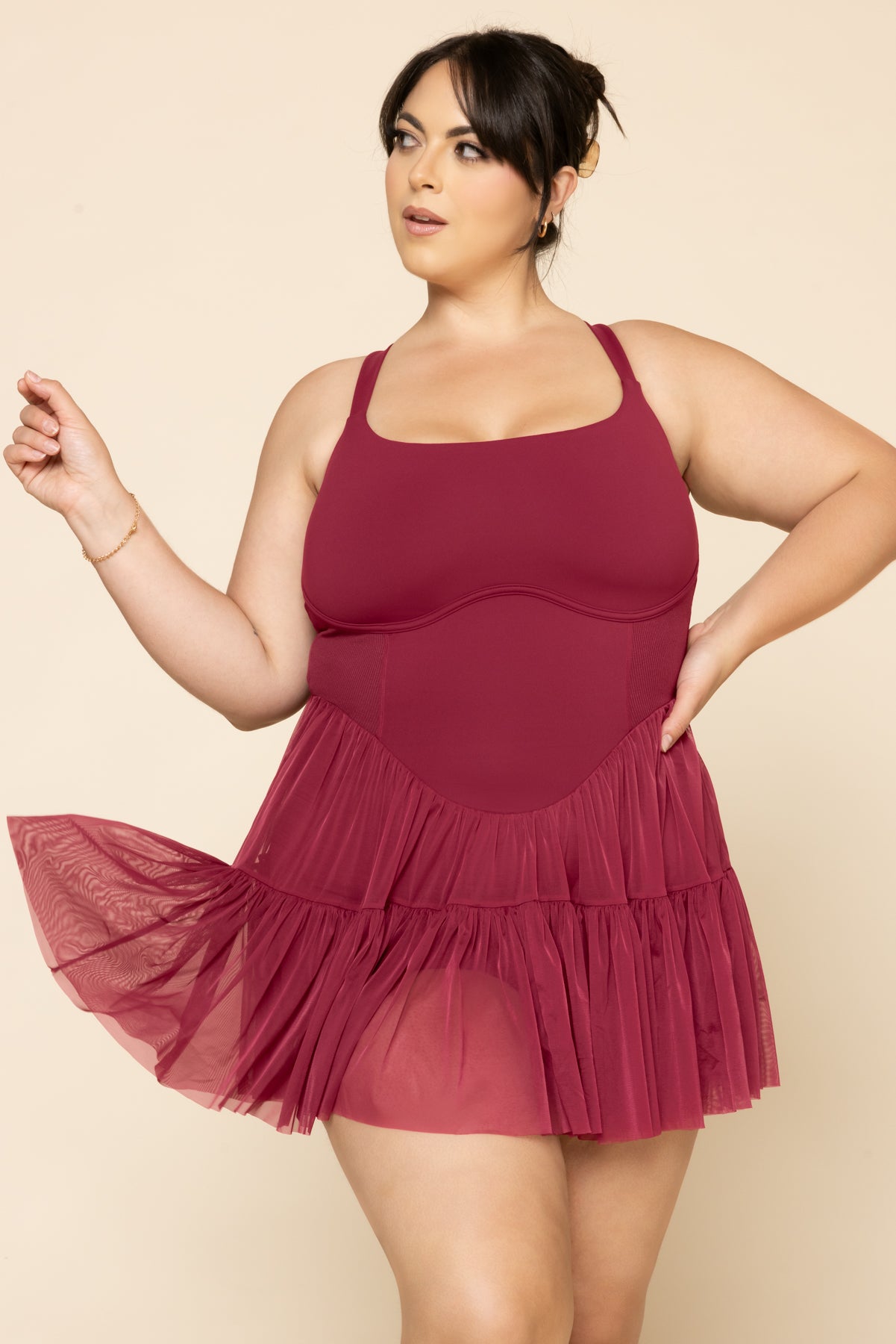 Corset Pirouette Dress - Ruby Latest Collections Sale Online