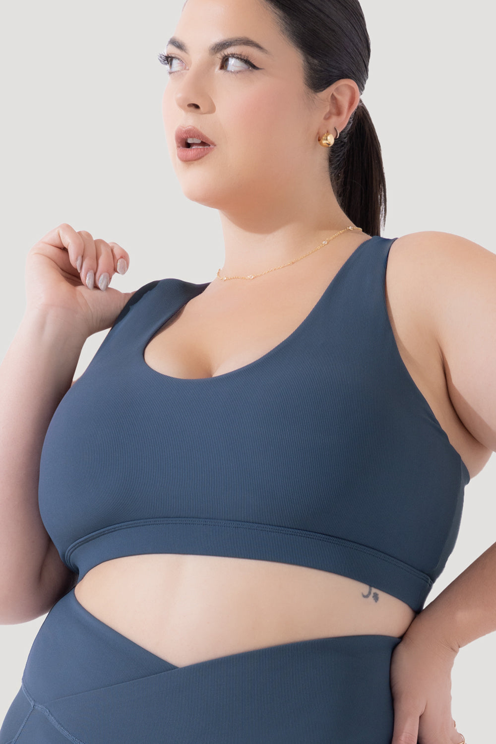 Deep Darling Bra (Ribbed) - Deep Navy Cheap Sale Big Sale