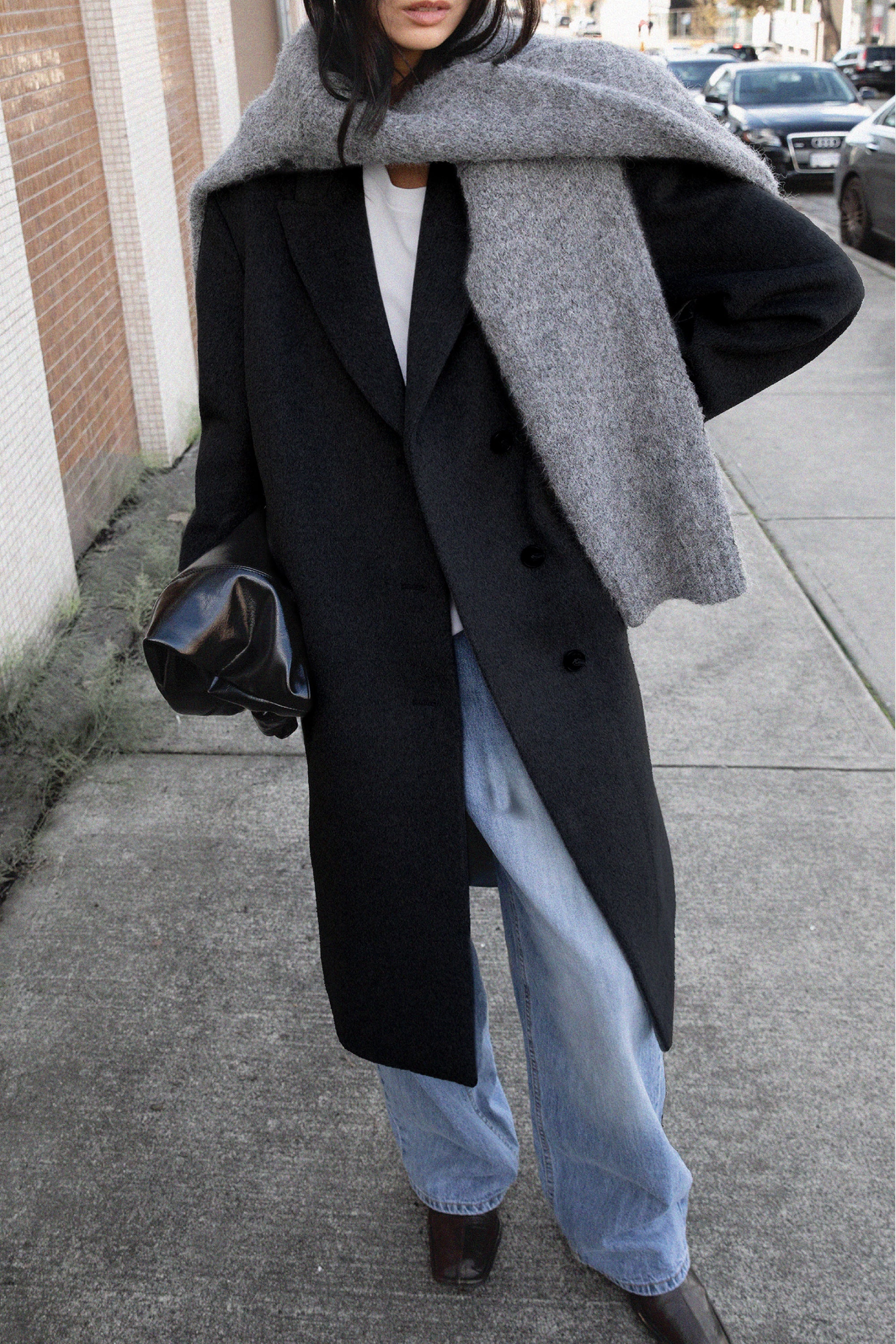 OVERSIZED WOOL-BLEND COAT Buy Cheap With Credit Card